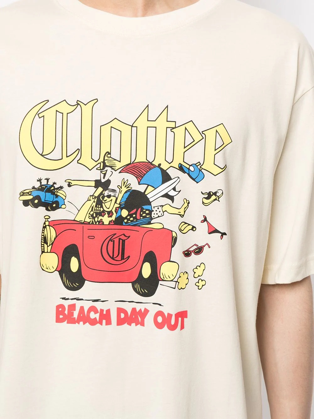 Beach Day Out graphic-print T-shirt - 5