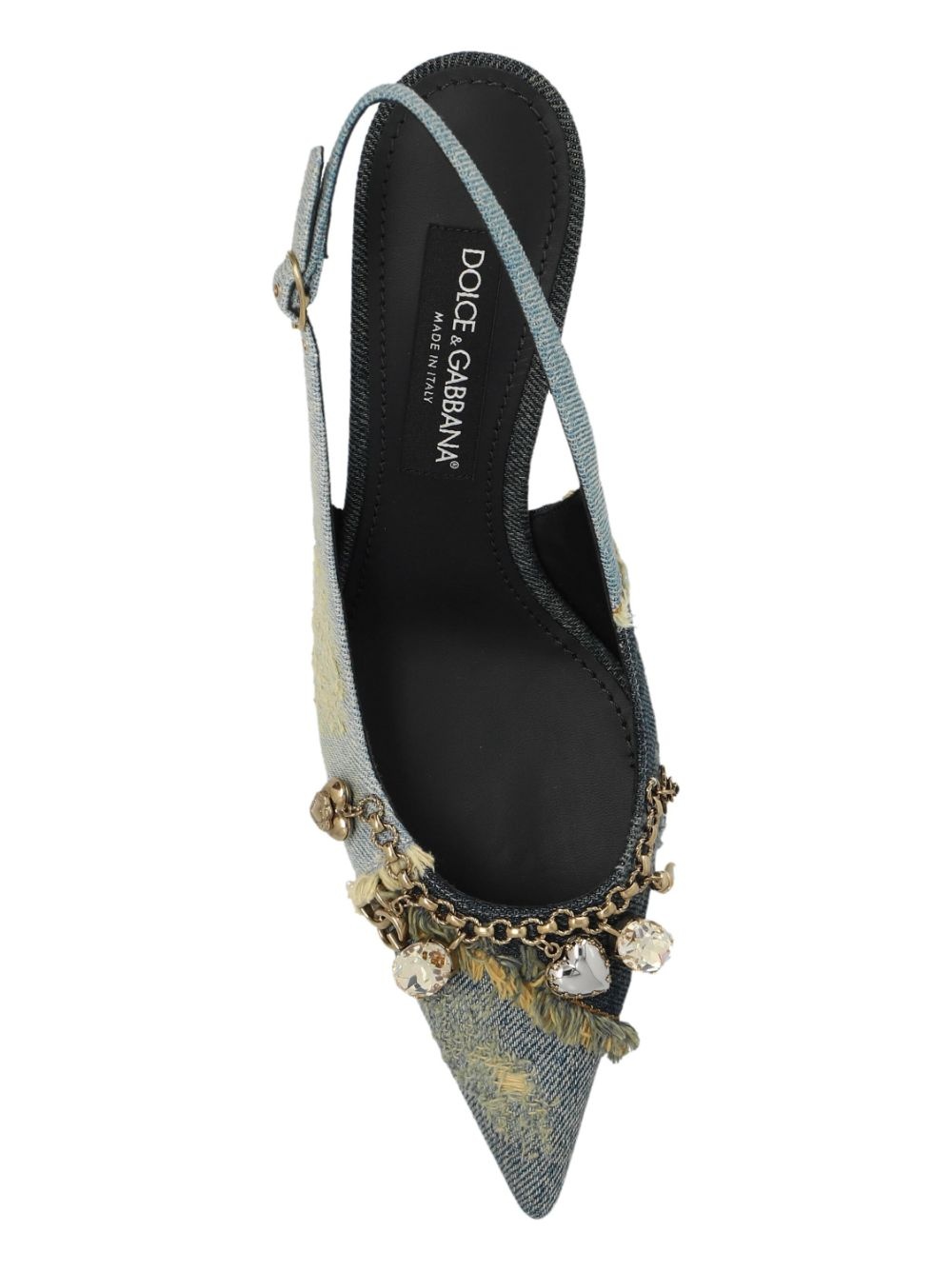 65mm embellished pumps - 6