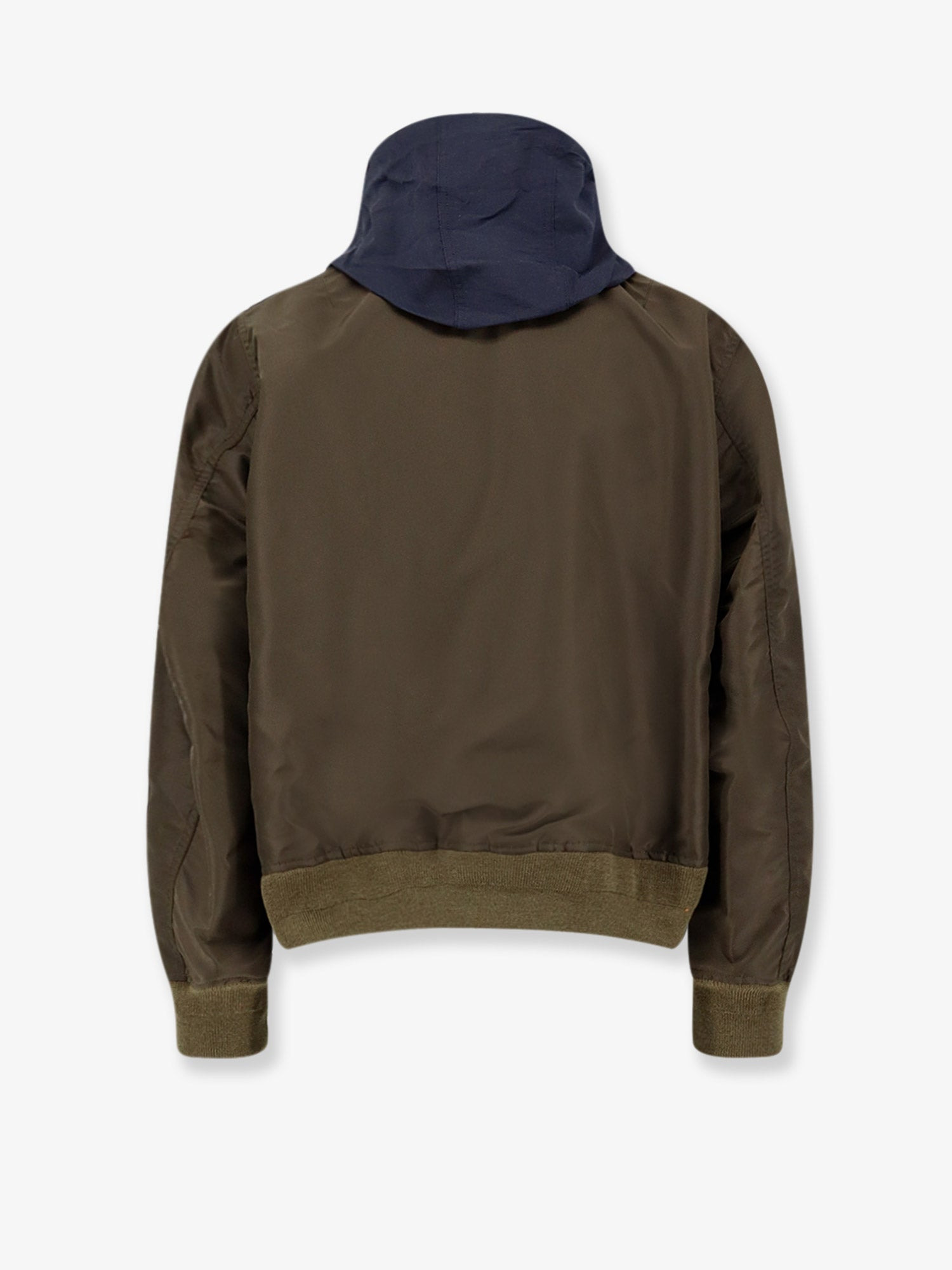 Sacai Men Nylon Bomber Jacket - 2