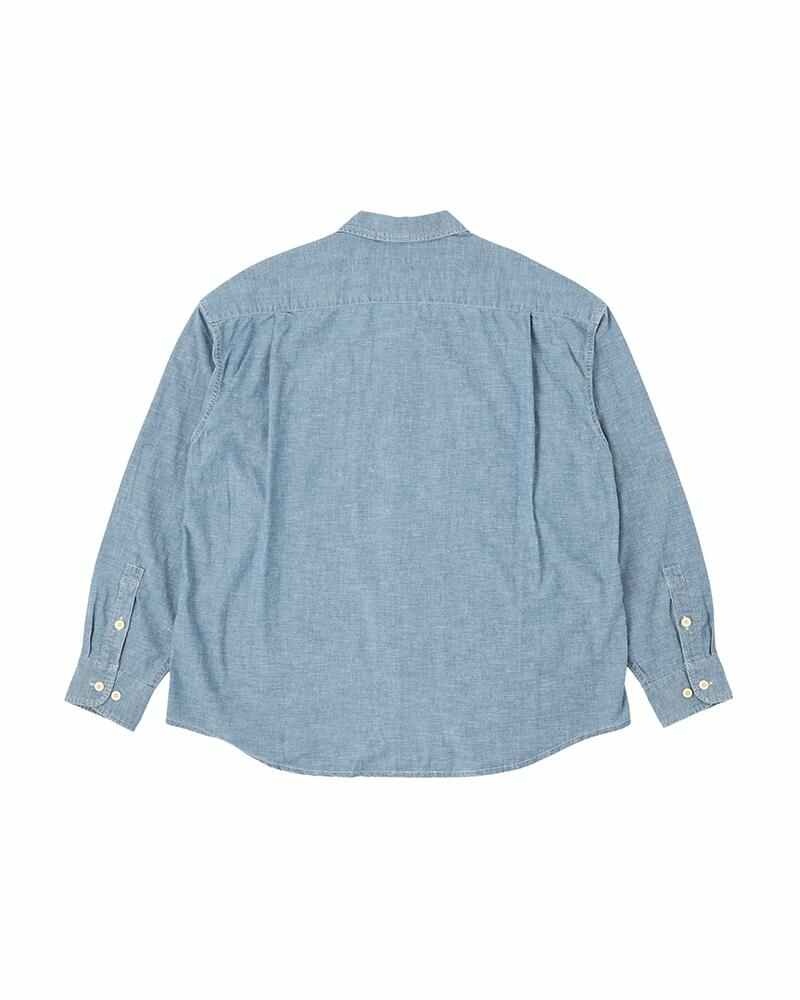LUMBER CHAMBRAY L/S LT.INDIGO - 2