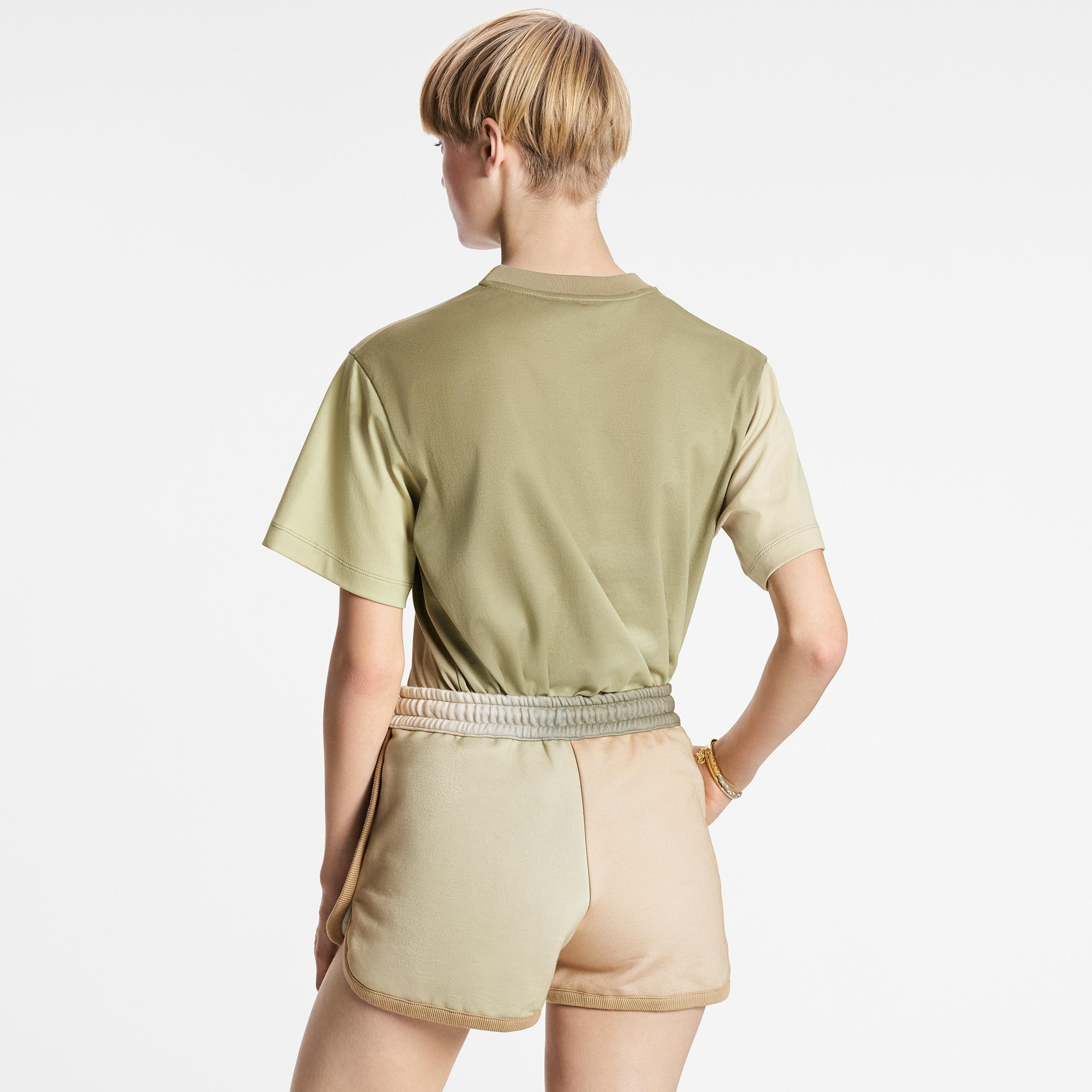 Gradient Fleece Jersey Jogging Shorts - 5