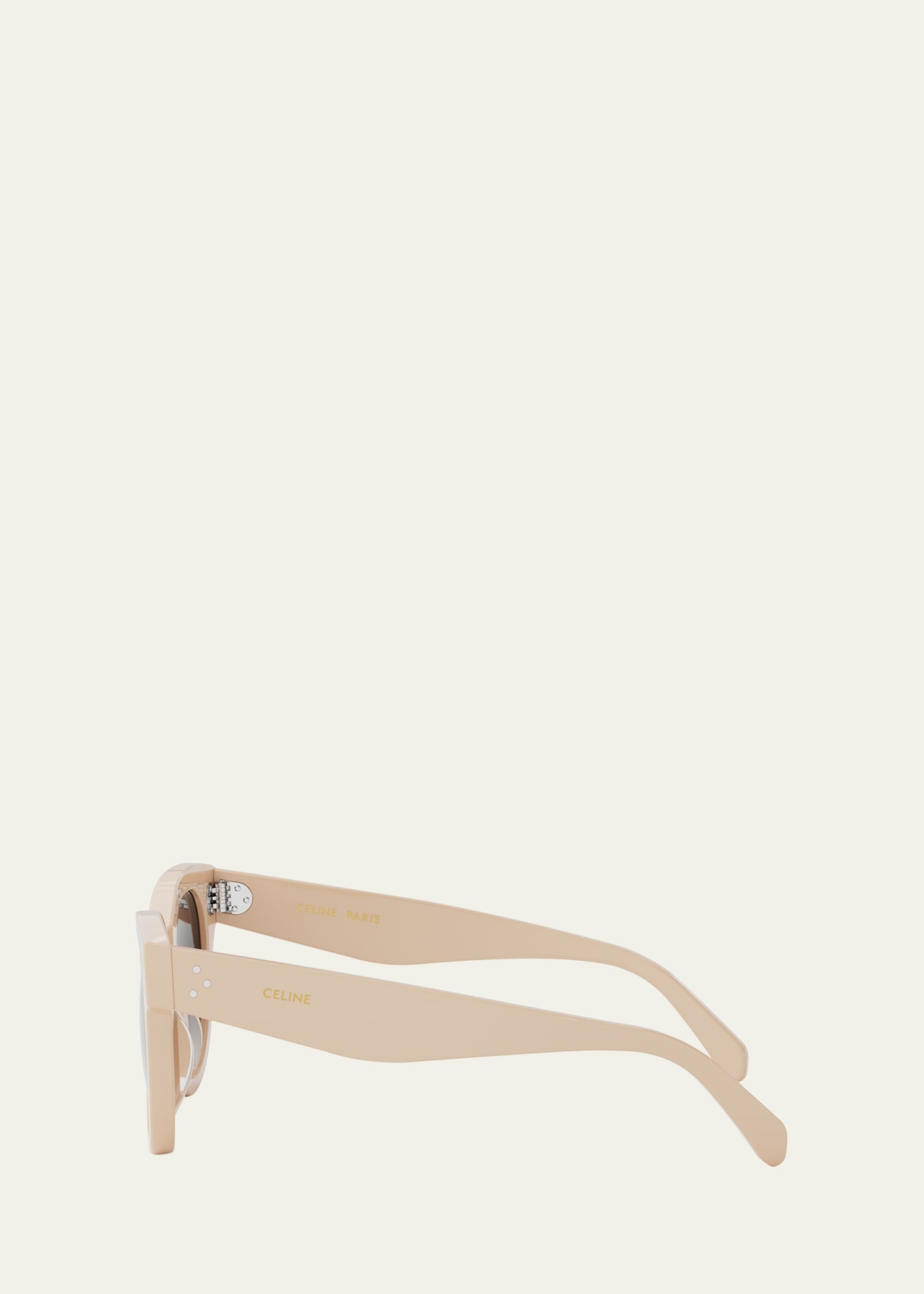 Tortoiseshell Acetate Cat-Eye Sunglasses - 3