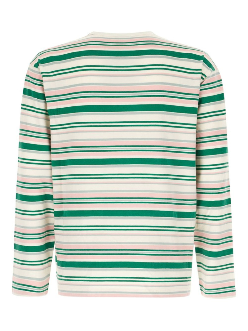 We11done striped long-sleeve T-shirt outlook