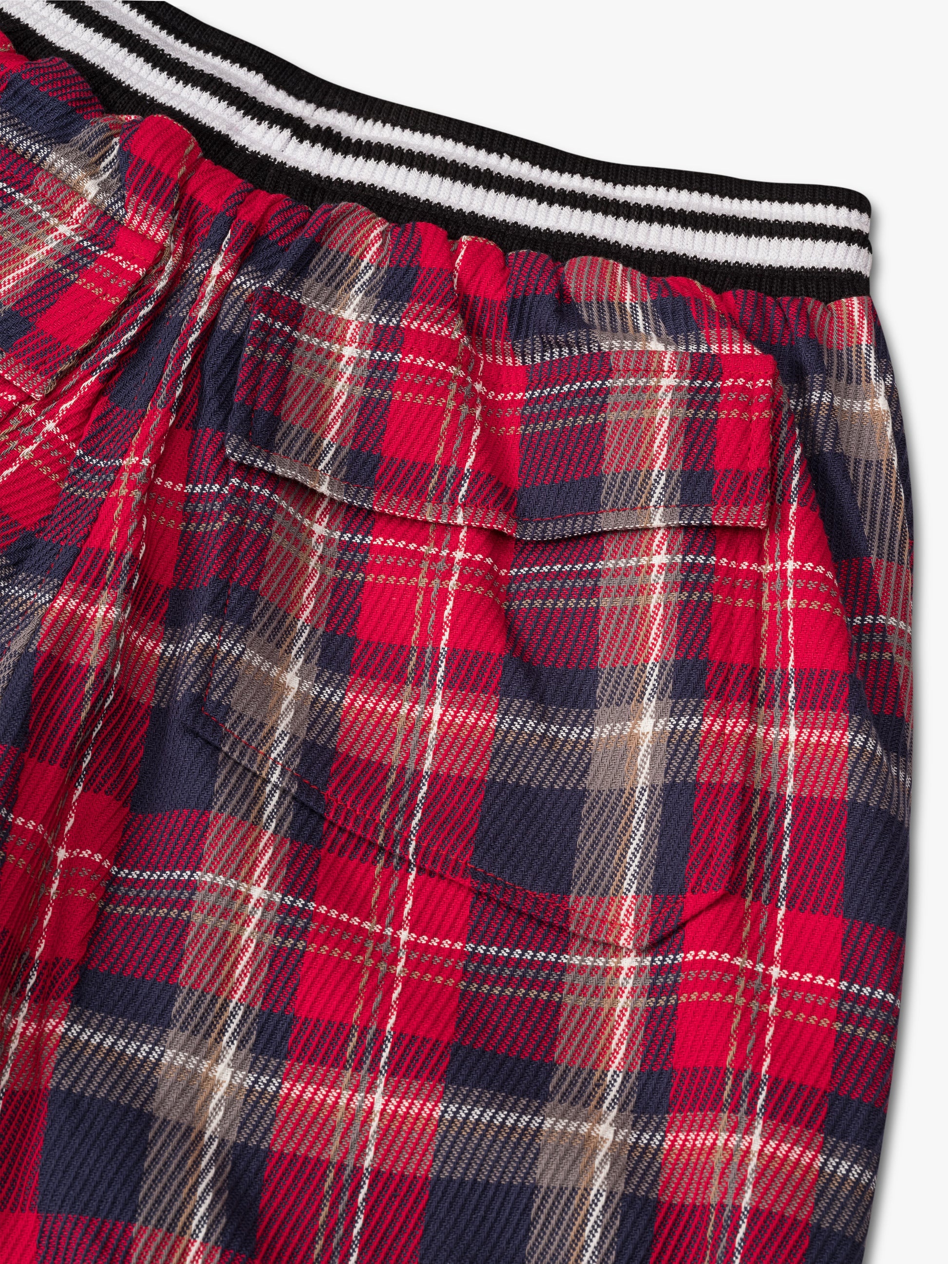 FLANNEL COURT LOGO SHORTS - 4