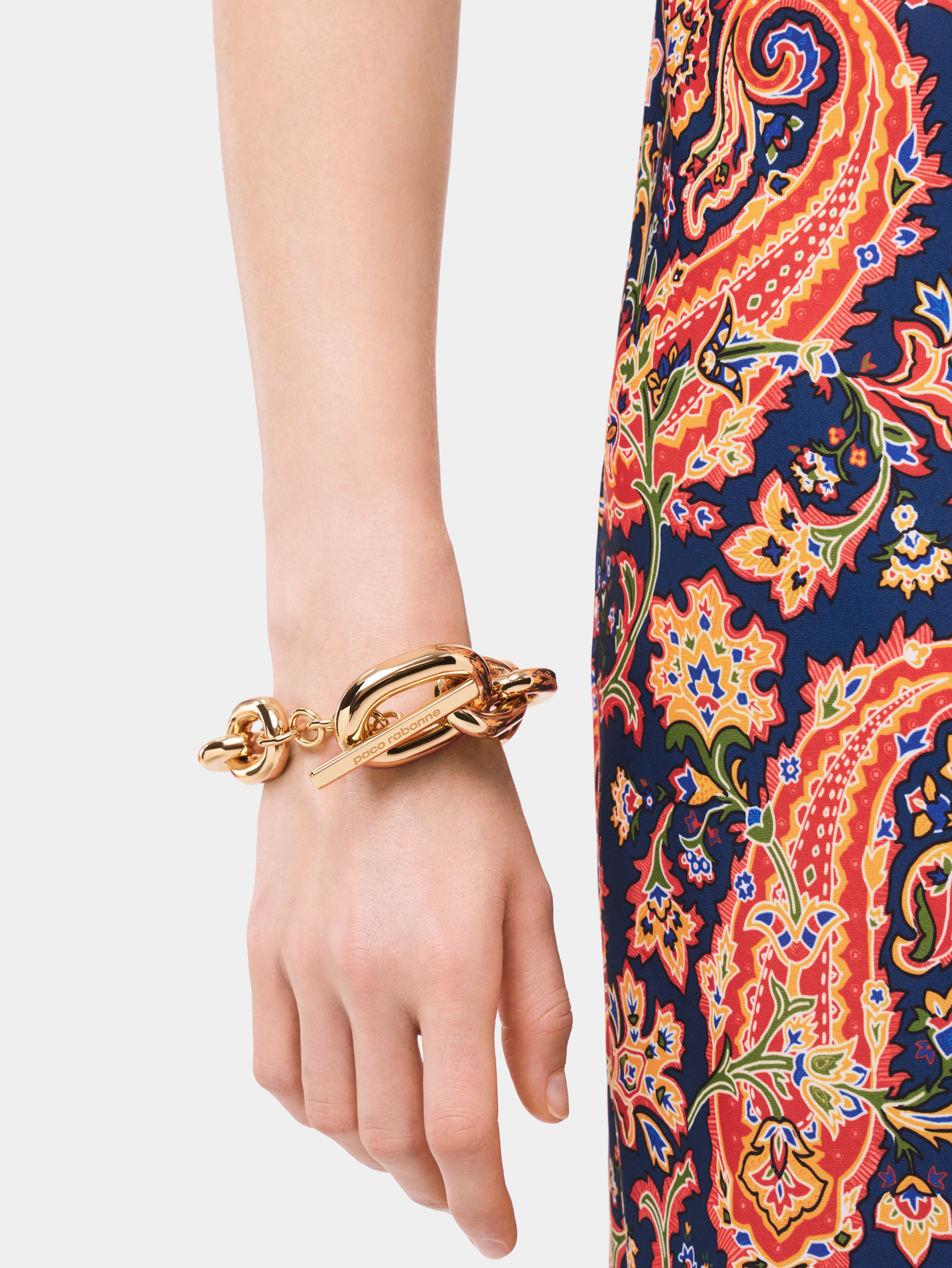 GOLD XL LINK BRACELET - 2
