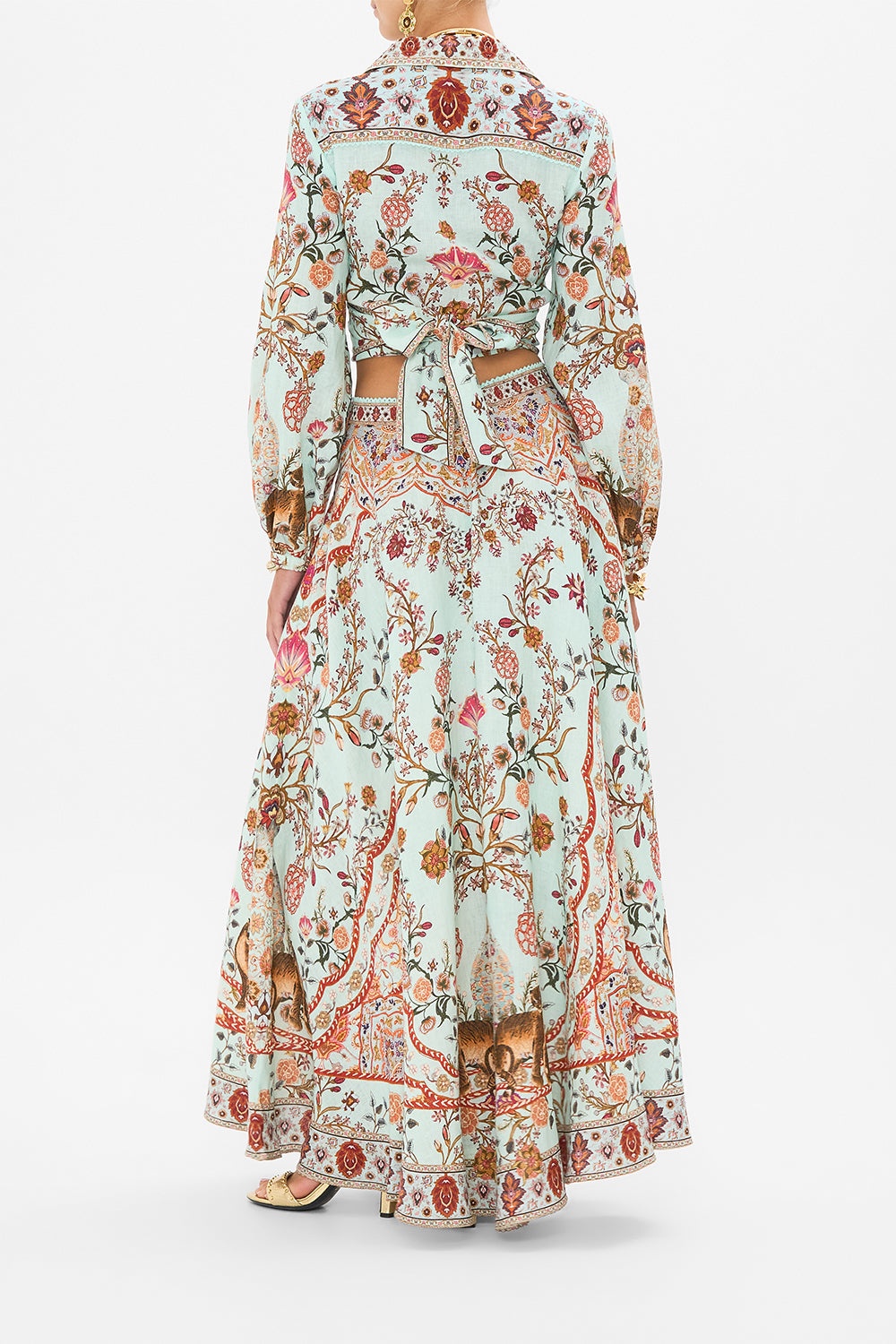 MAXI CIRCLE SKIRT - 3