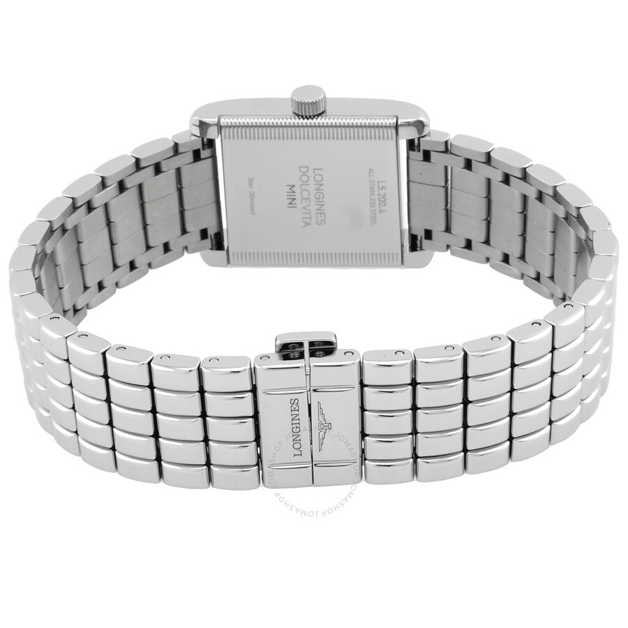 Longines Mini Dolcevita Quartz Silver Dial Ladies Watch L5.200.4.75.6 - 3