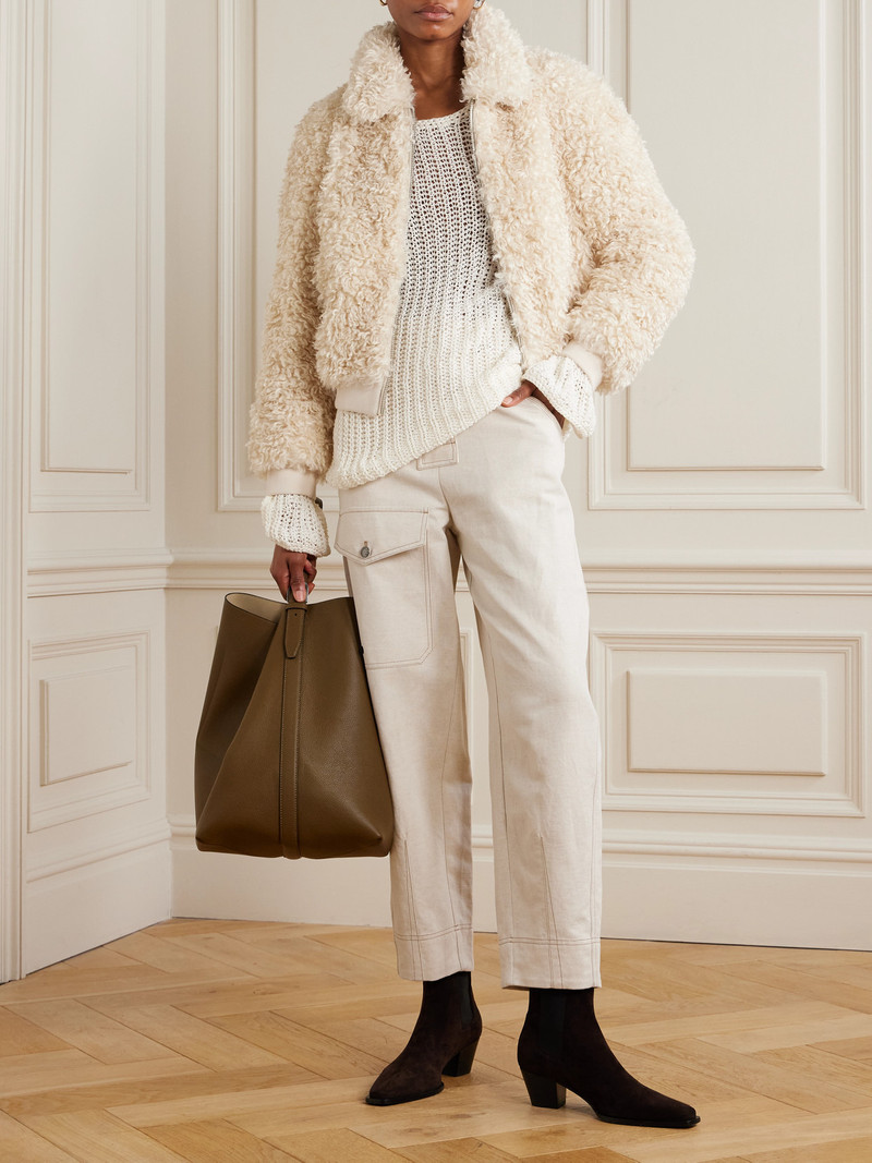 Isabel Marant Étoile Tayma Plush Jacket outlook