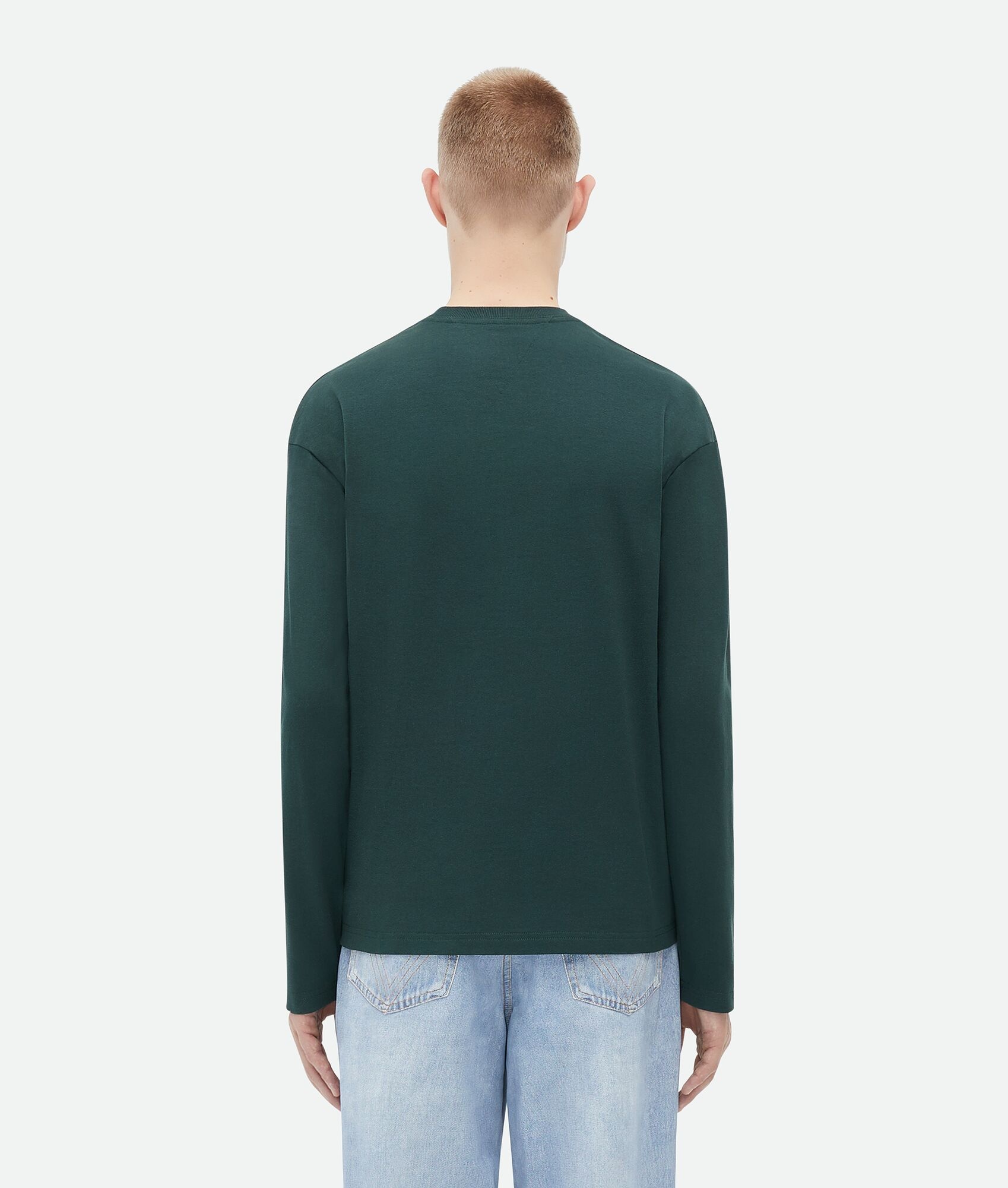 Light Cotton Long-Sleeved T-Shirt - 3