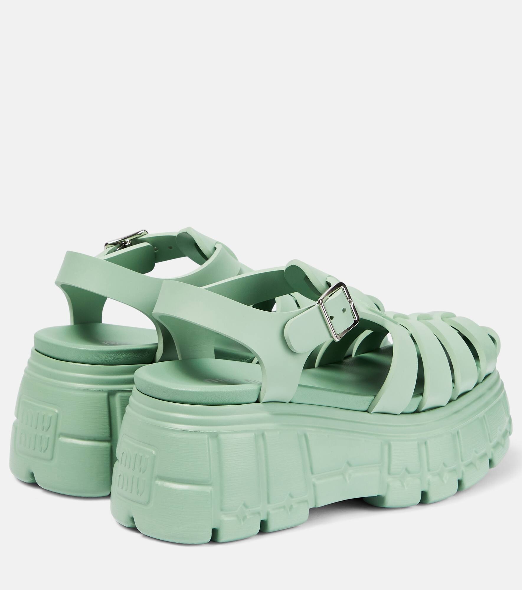 Fisherman EVA platform sandals - 3
