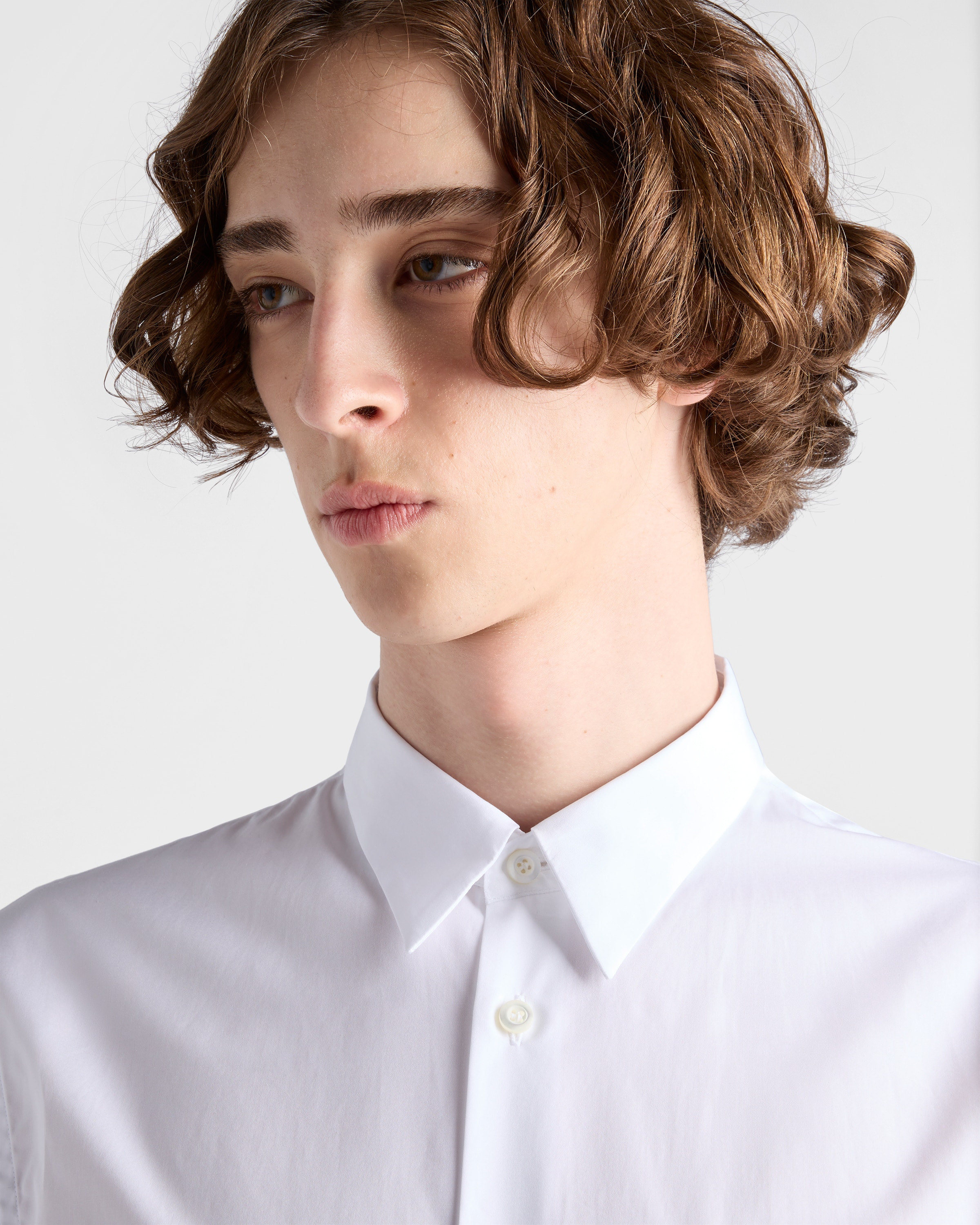 Short-sleeved cotton shirt - 4