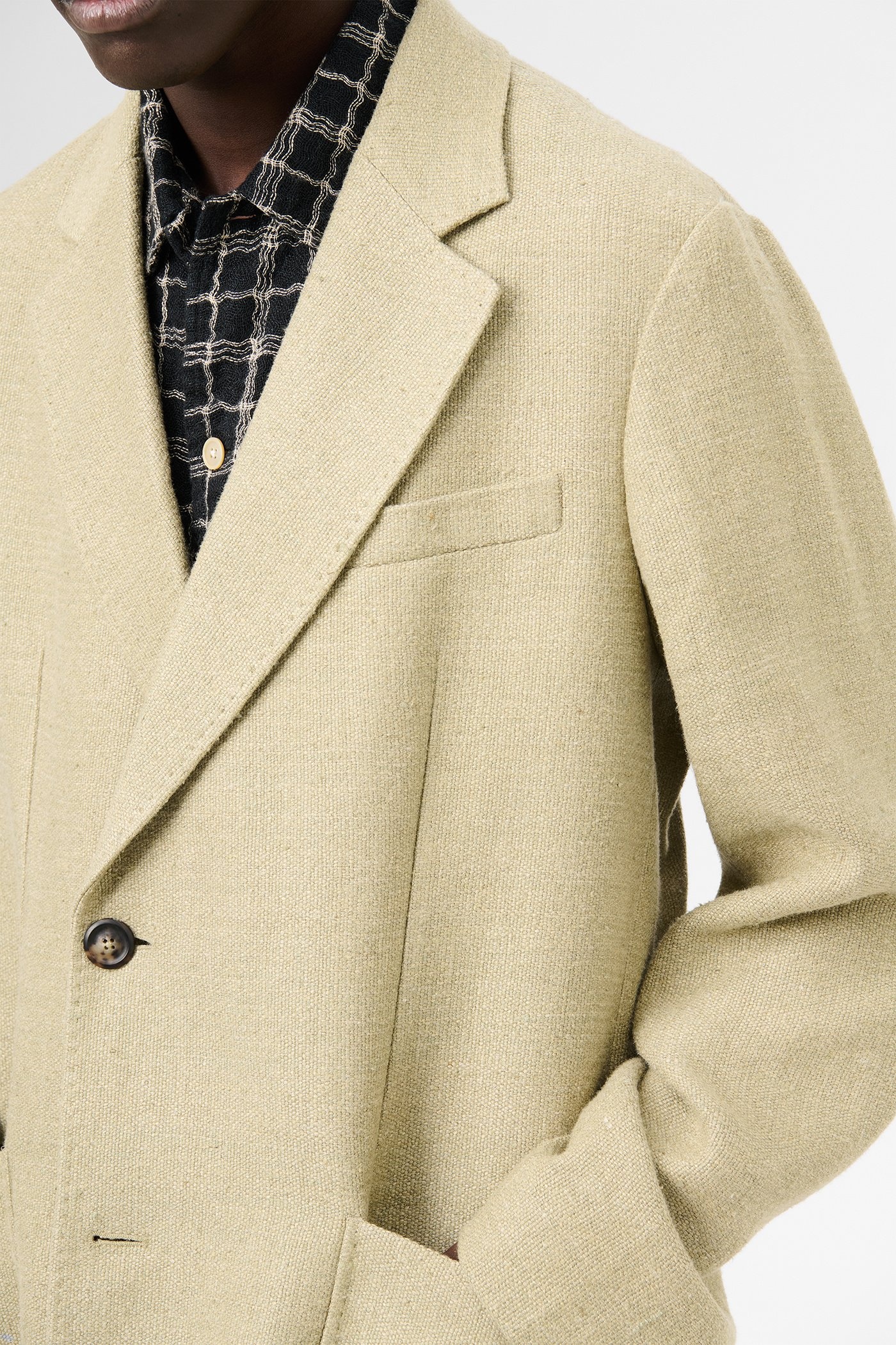 Robe Overcoat Alga Marina Deluxe Canvas - 3