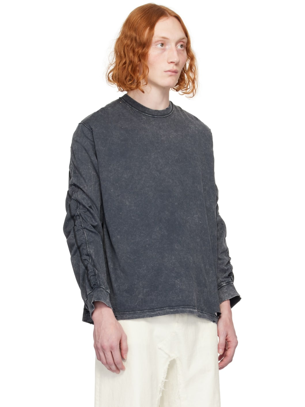 Gray Vessel Long Sleeve T-Shirt - 2