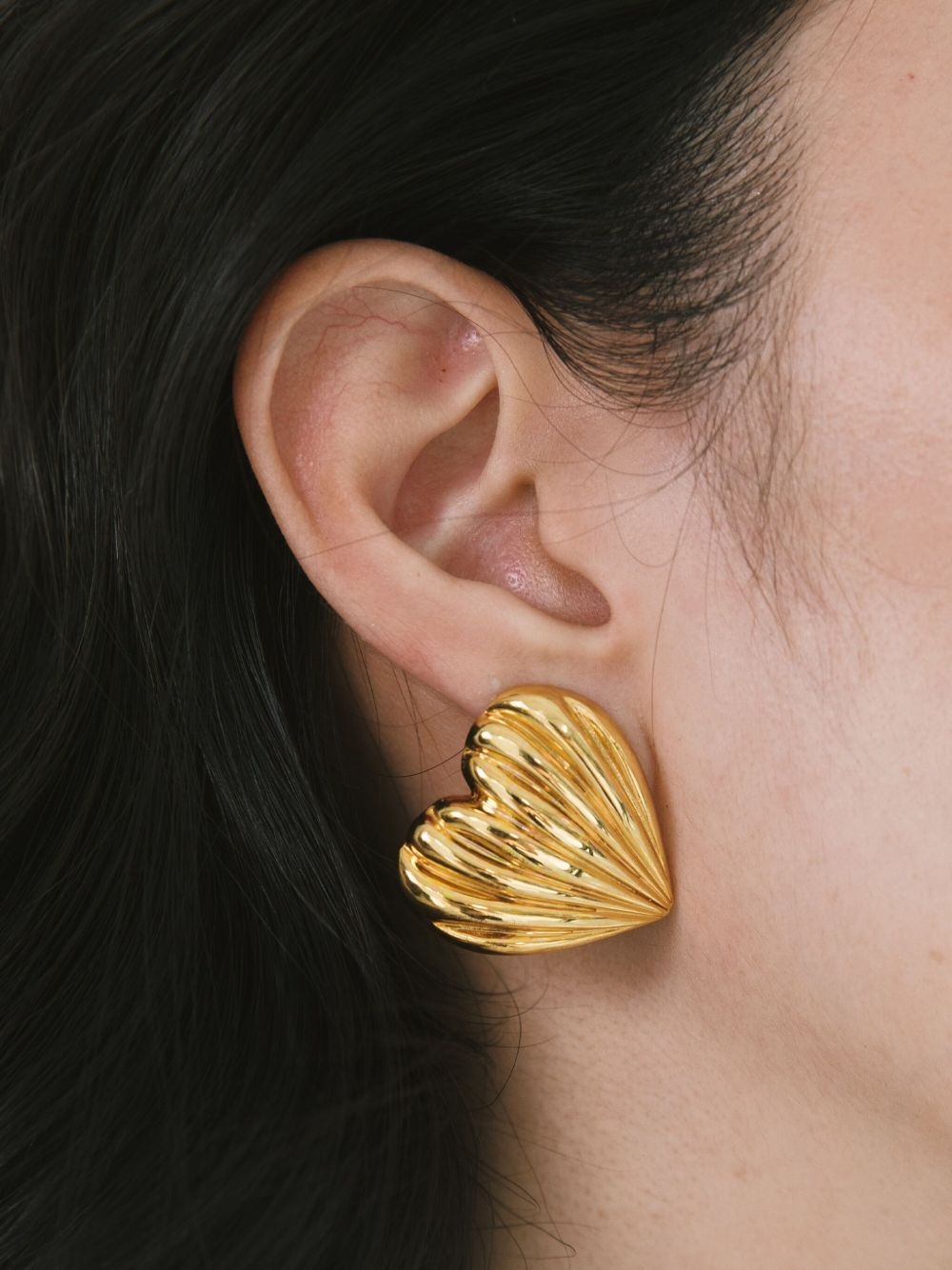 Libi heart-shaped earrings - 2