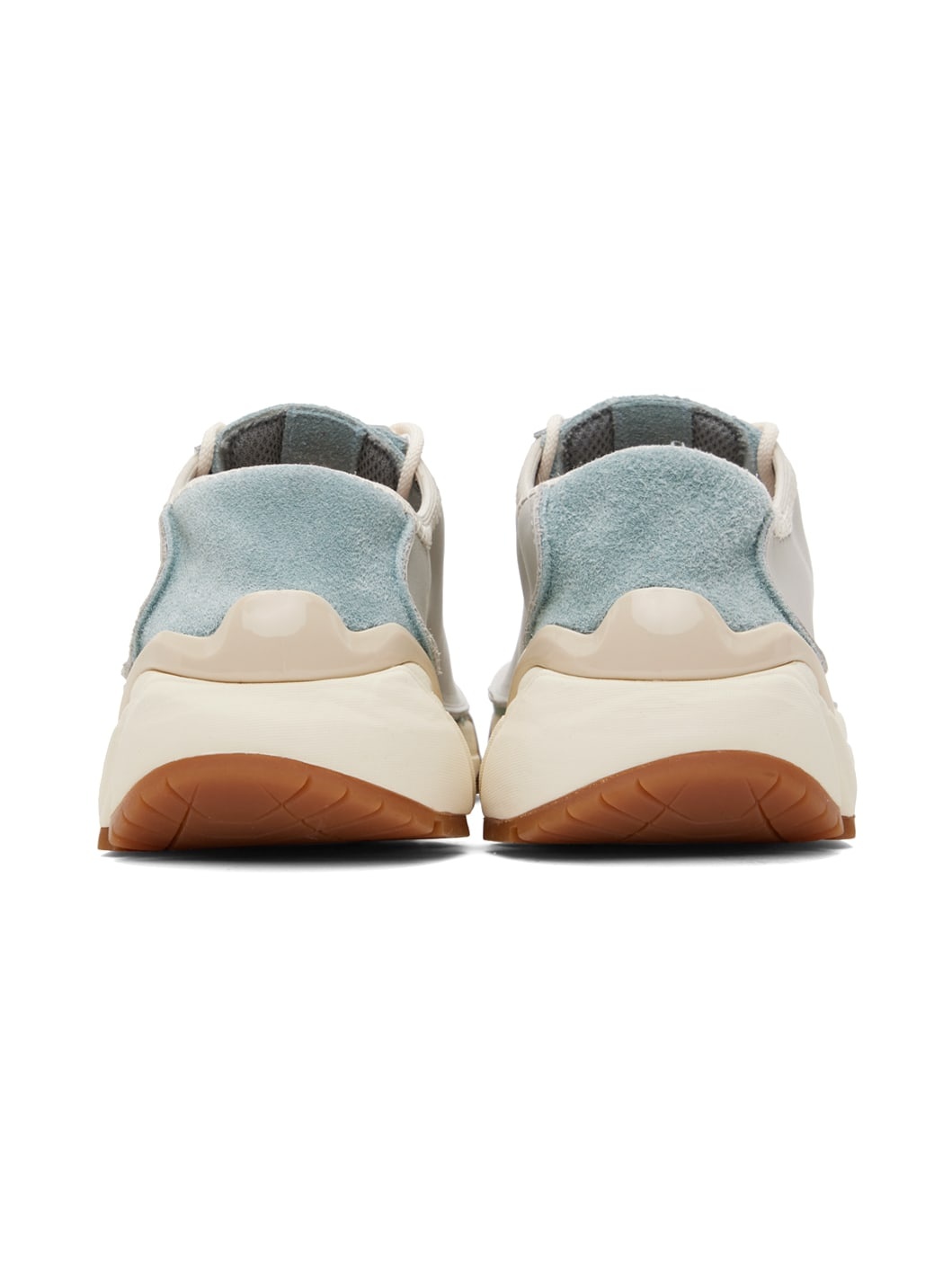 Gray & Blue Klove Sneakers - 2