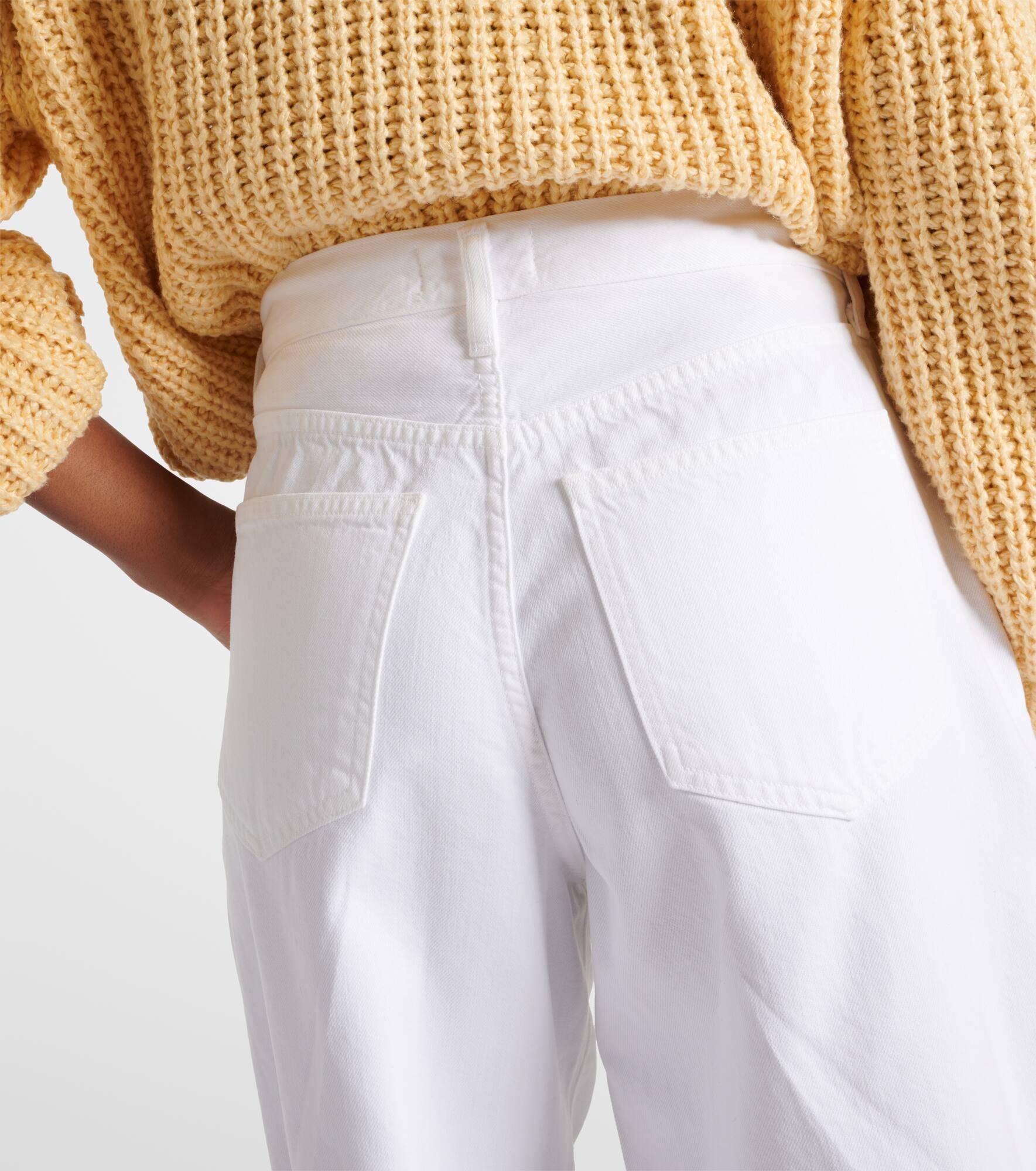 Ellis mid-rise denim Bermuda shorts - 5
