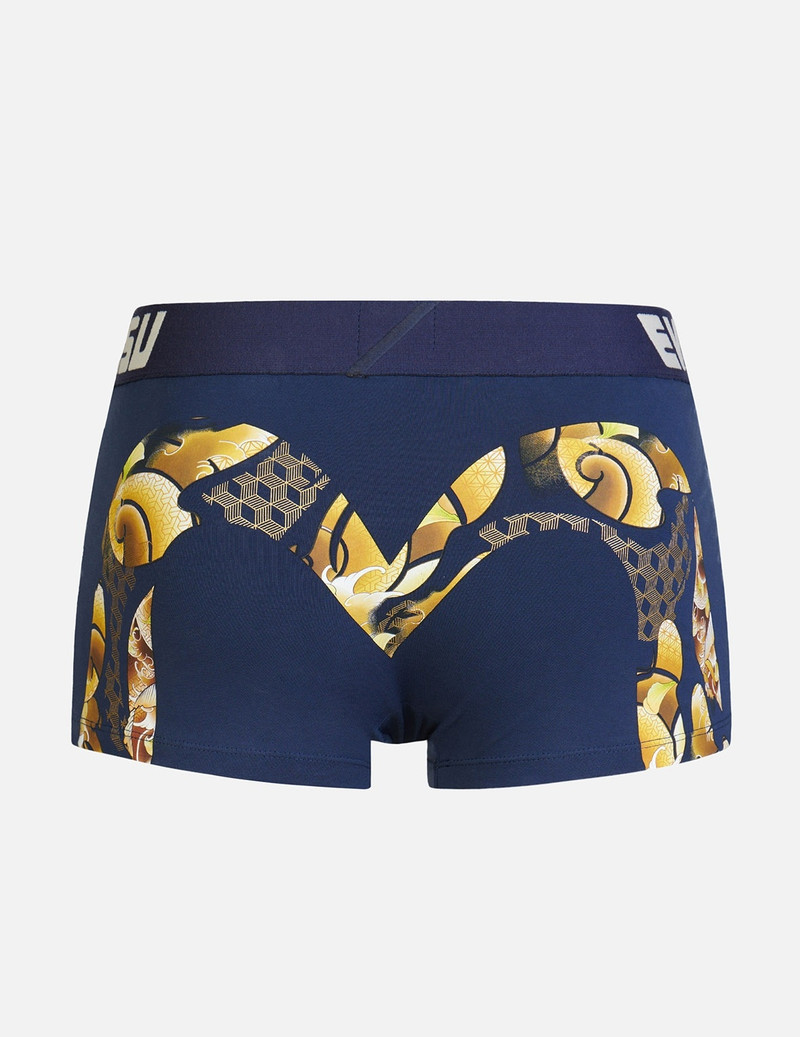TATTOO KOI-PATTERN DAICOCK PRINT TRUNKS 1