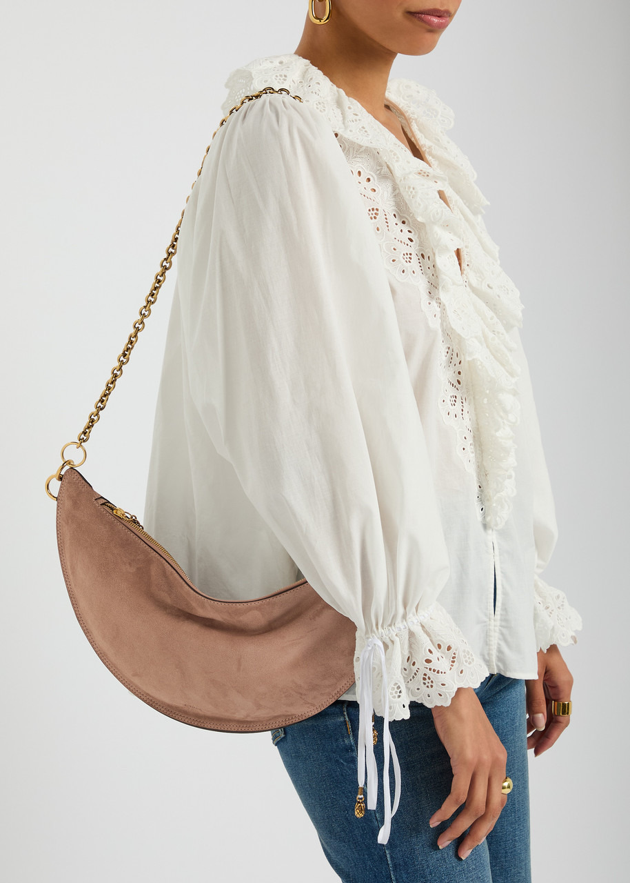 Chloe Icons Suede Shoulder bag - 5