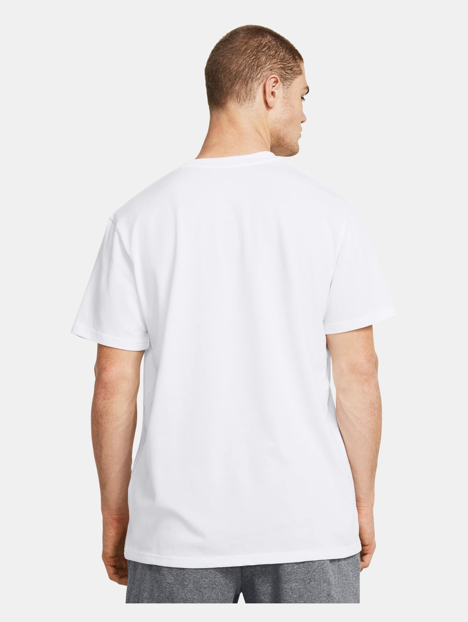 Men's UA Heavyweight Armour Label Short Sleeve - 4