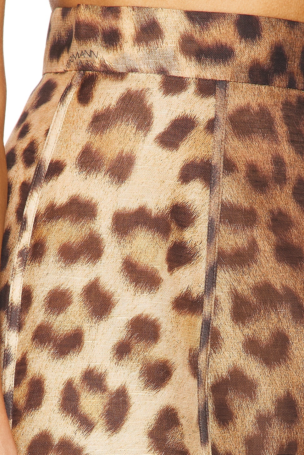Zimmermann CRUSH PANELLED PENCIL SKIRT | REVERSIBLE