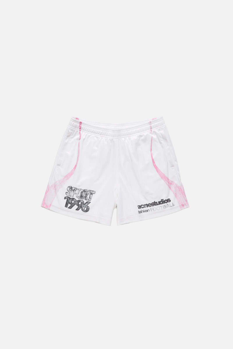 Casual graphic shorts - White 1