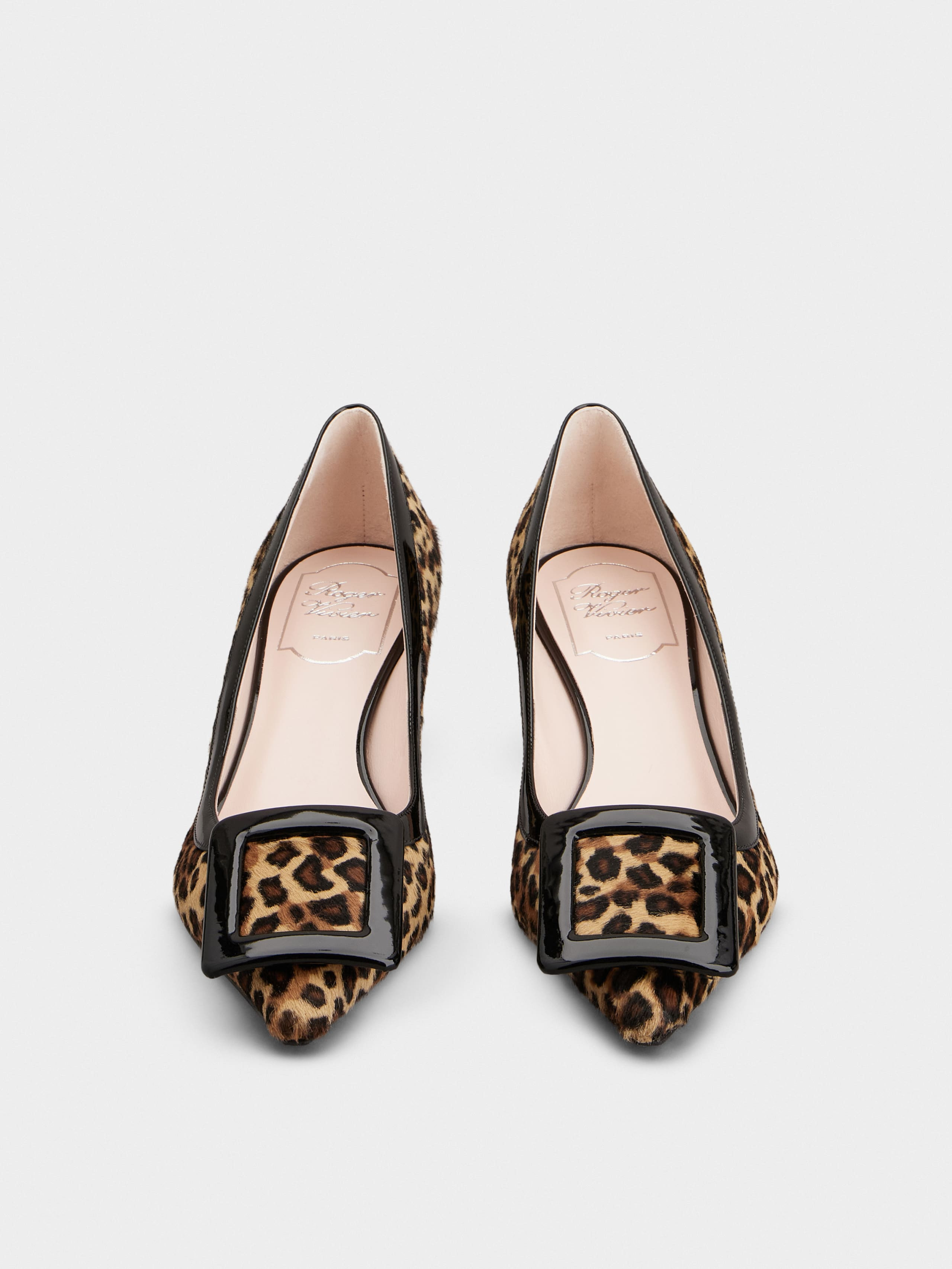 Viv' in The City Pumps in pony effect leather - 7