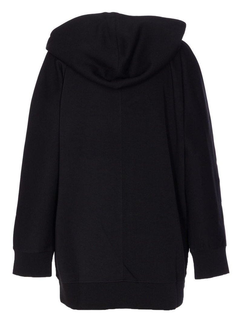 'S Max Mara logo-embroidered hooded coat outlook