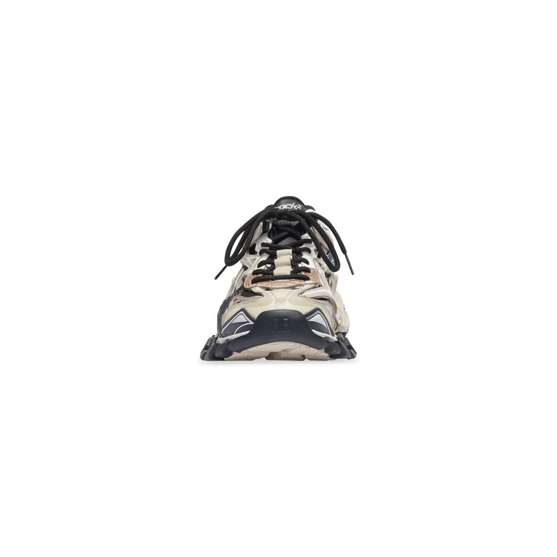 Women's Track.2 Sneaker in Beige/black - 2