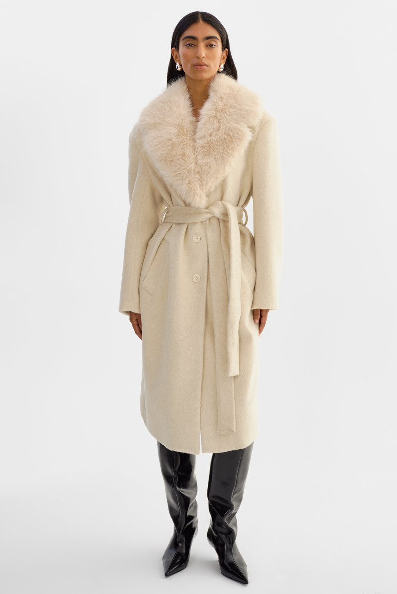 TILLIE | Belted Wool Coat 1