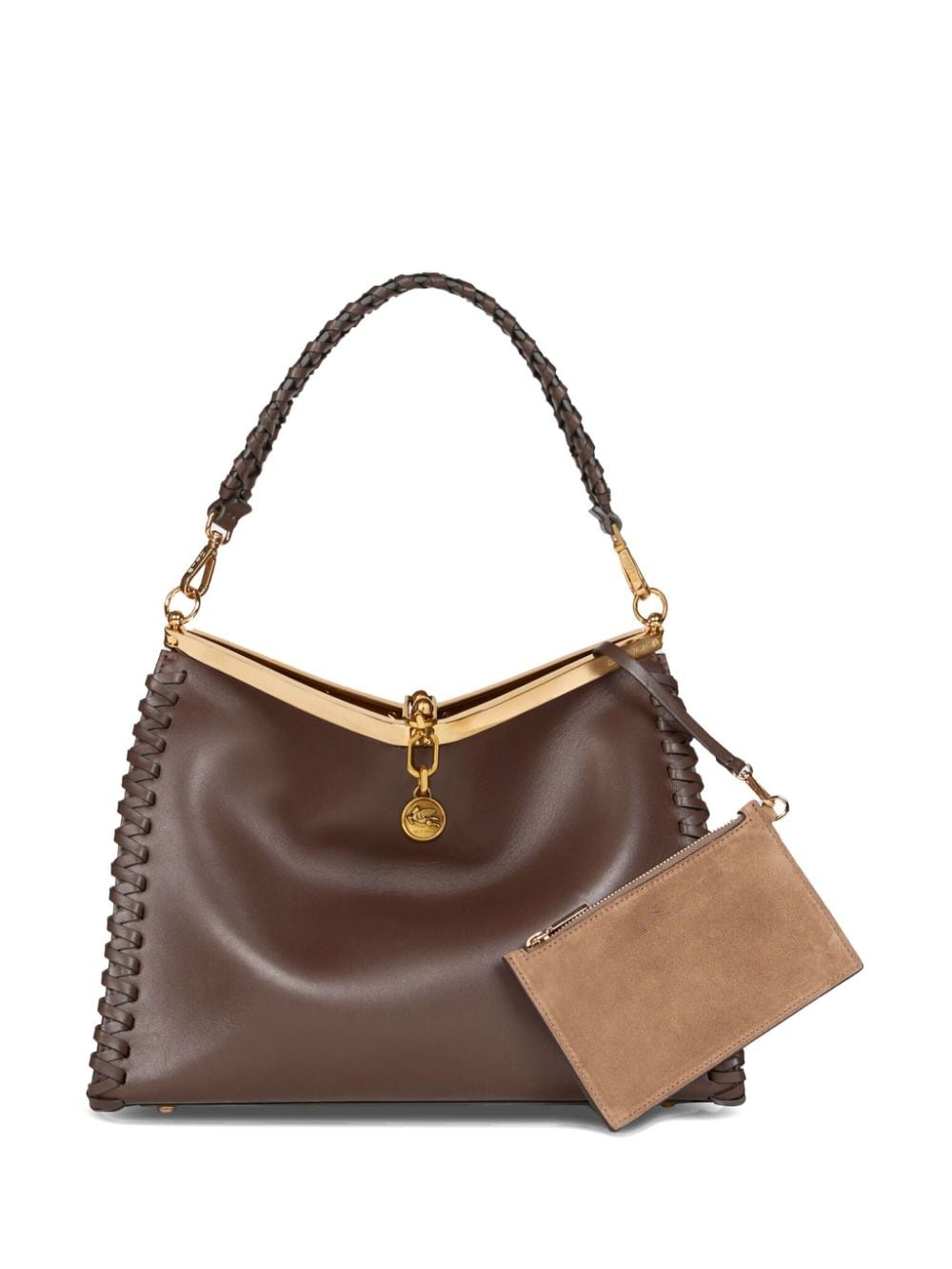 large Vela leather shoulder bag - 3