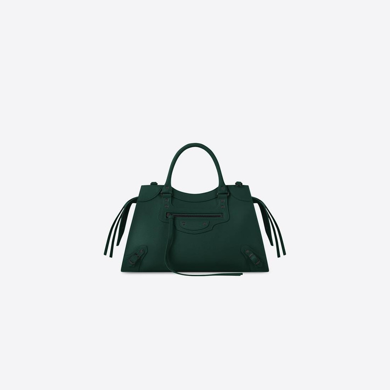 Men's Neo Classic Medium Handbag in Forest Green 1