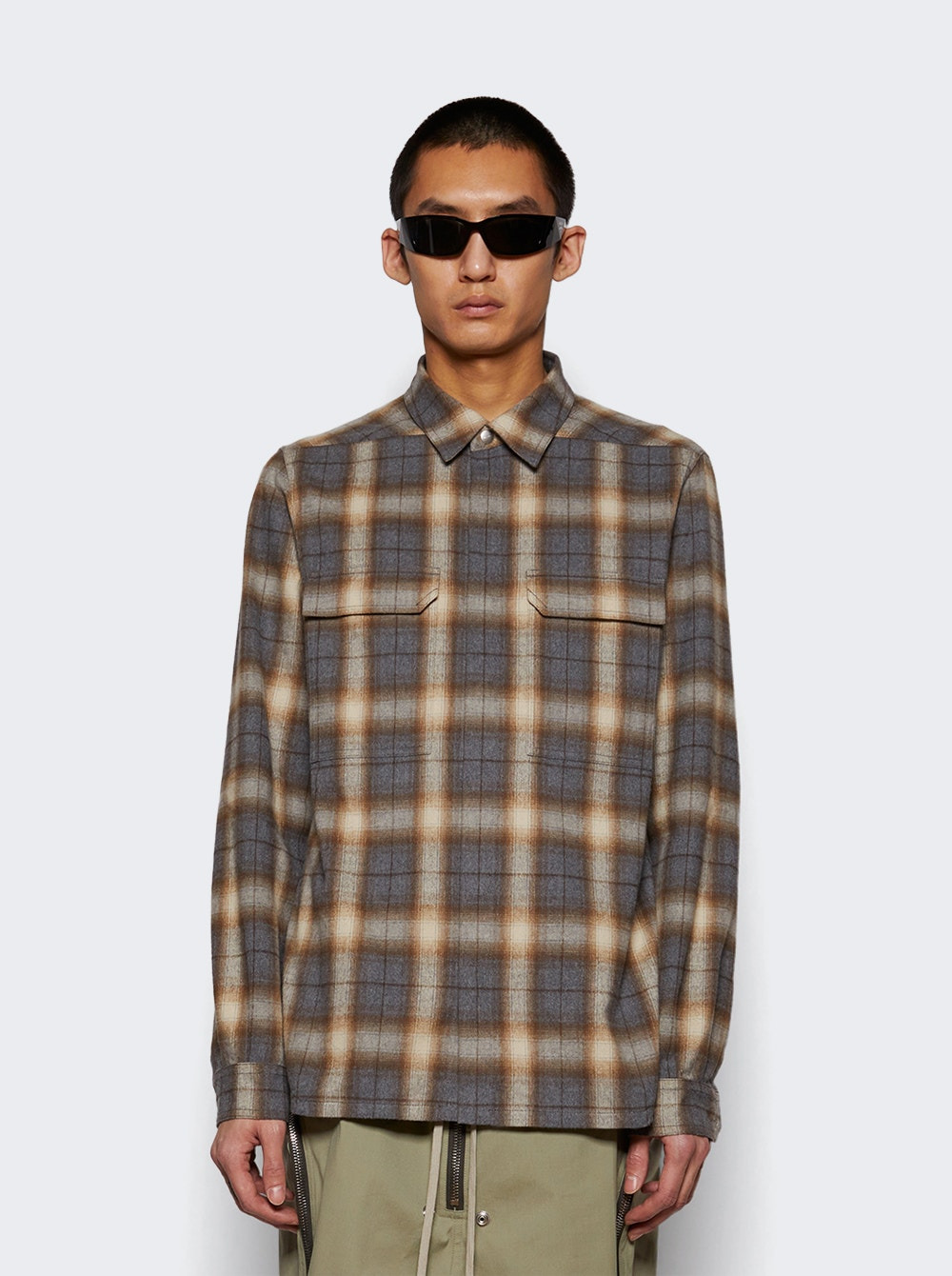 Outershirt Grey Plaid - 2