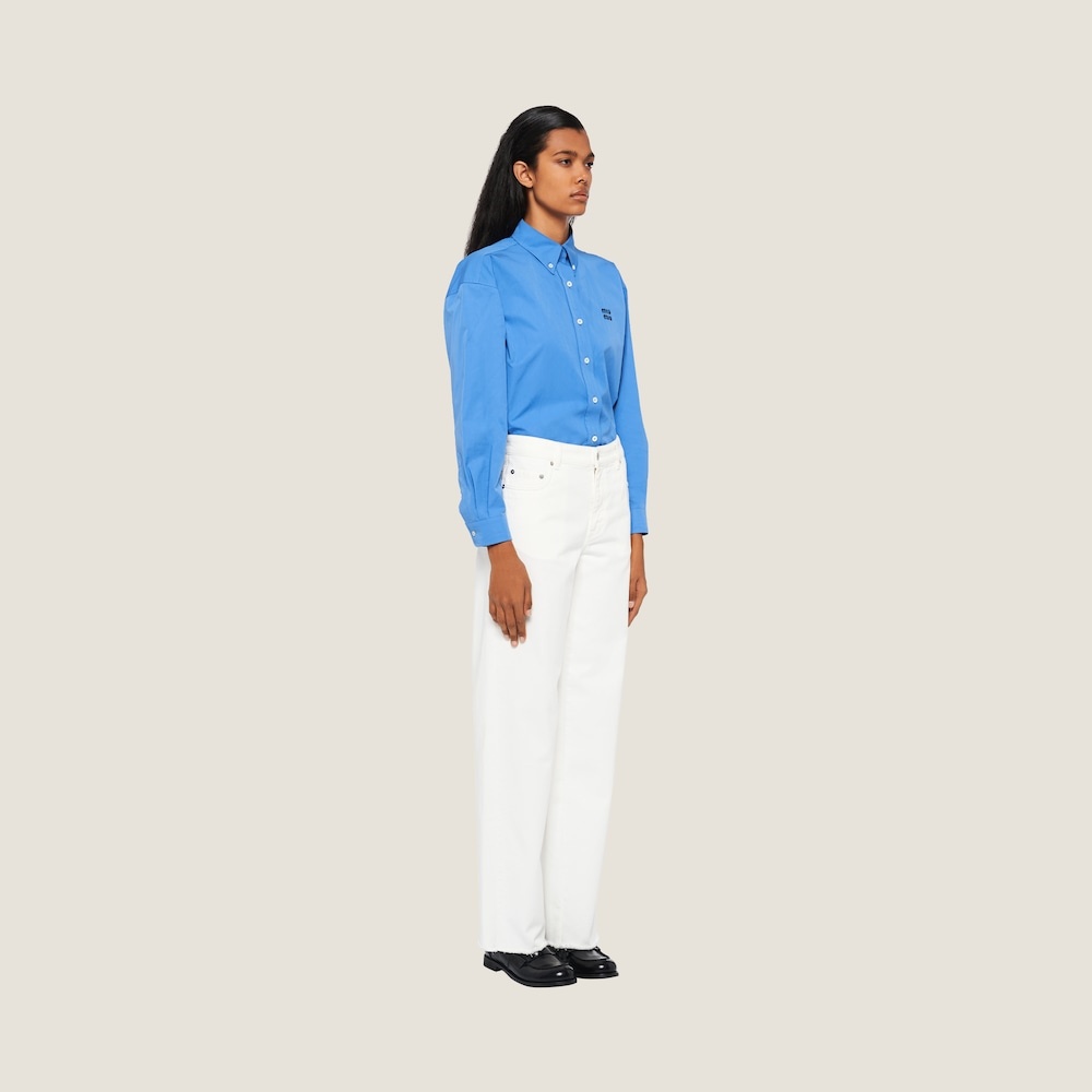 Five-pocket denim jeans - 4