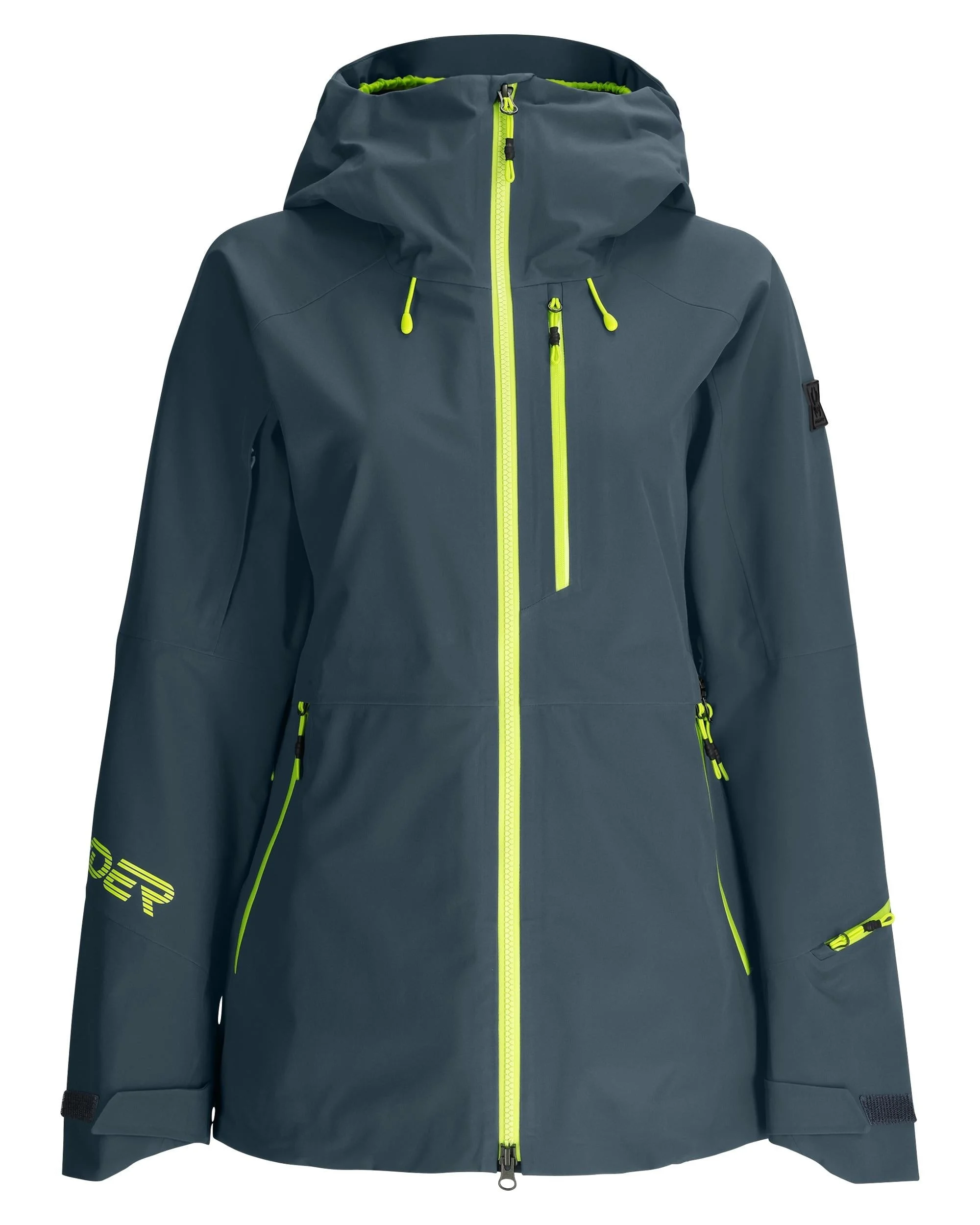Womens Solitaire Jacket - Slate Blue - 1