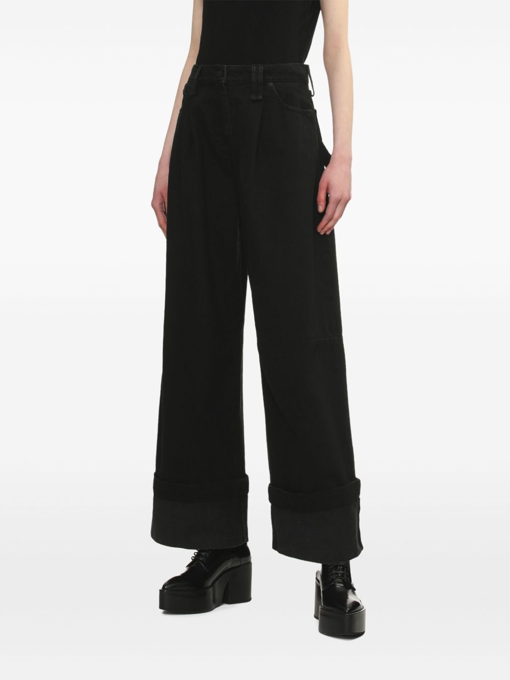 wide-leg jeans - 3