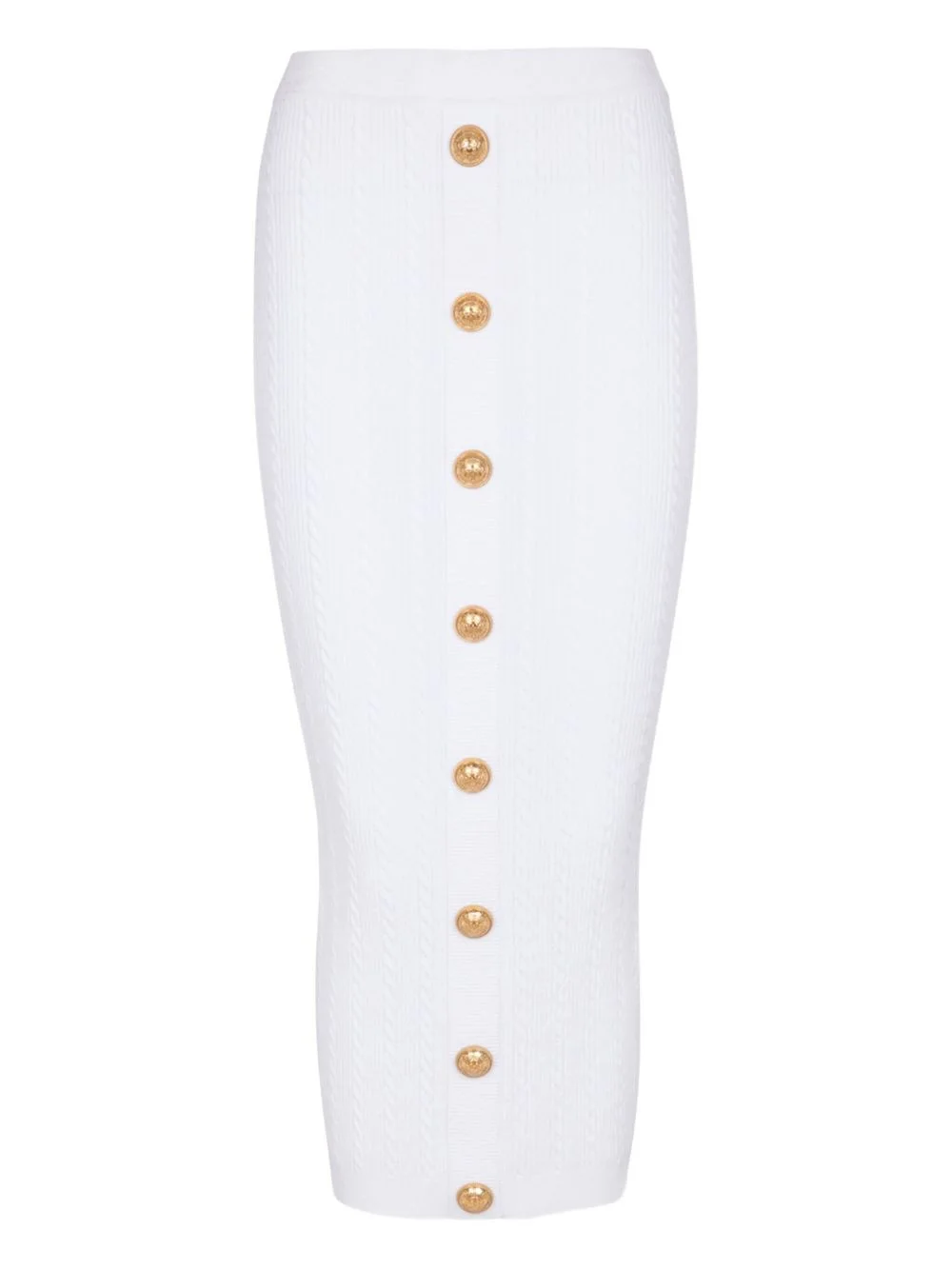 cable-knit skirt - 1