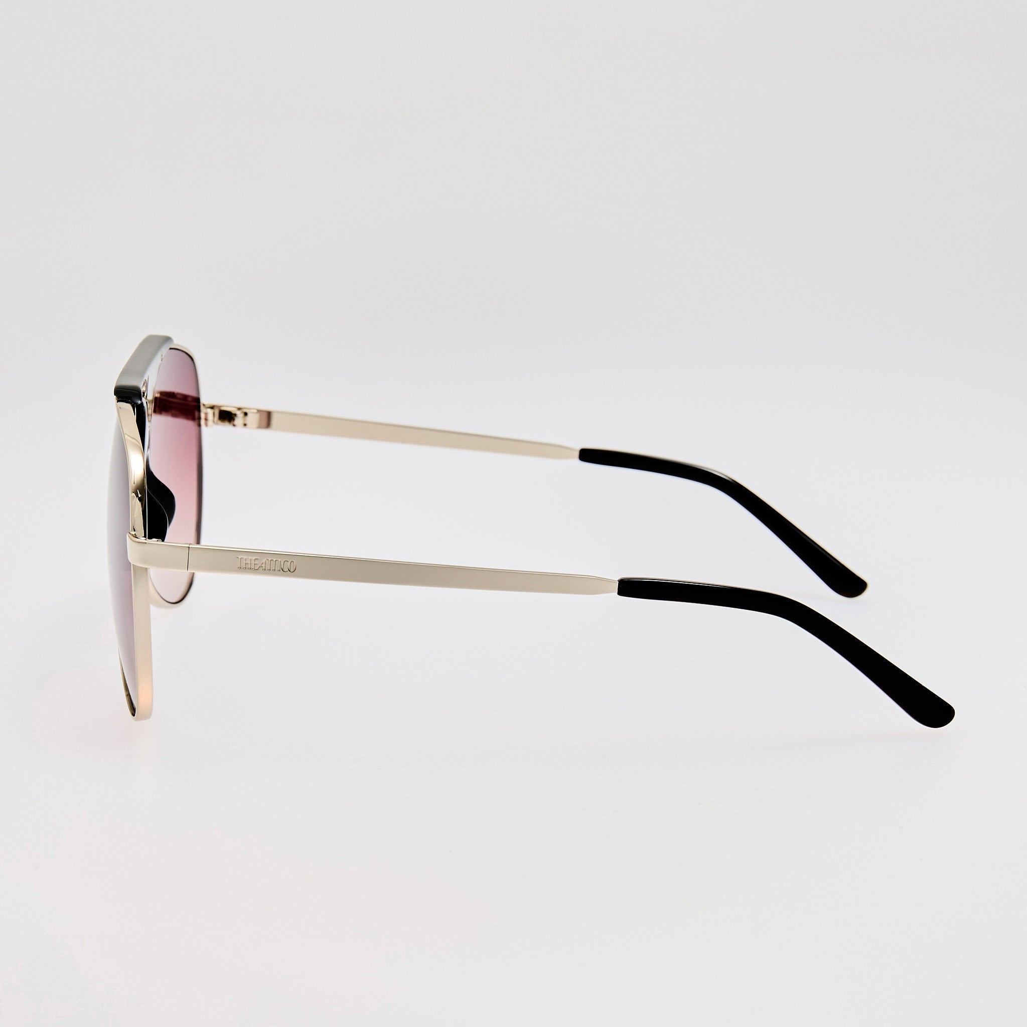 Aviator Sunglasses in Black - 3