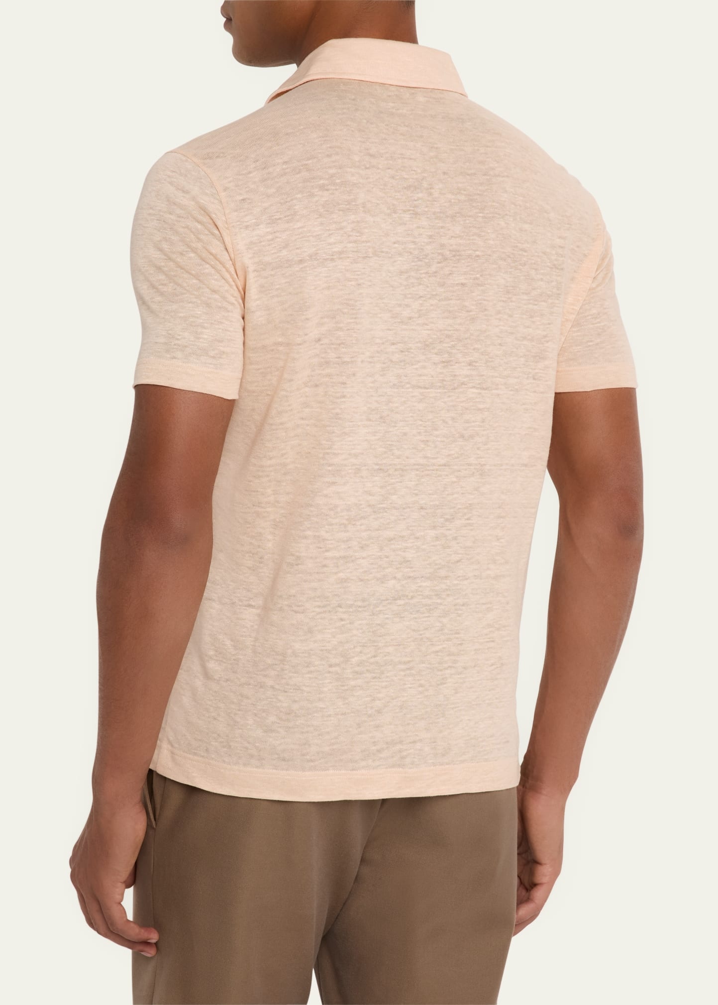 Men's Sam Linen Crewneck T-Shirt - 3