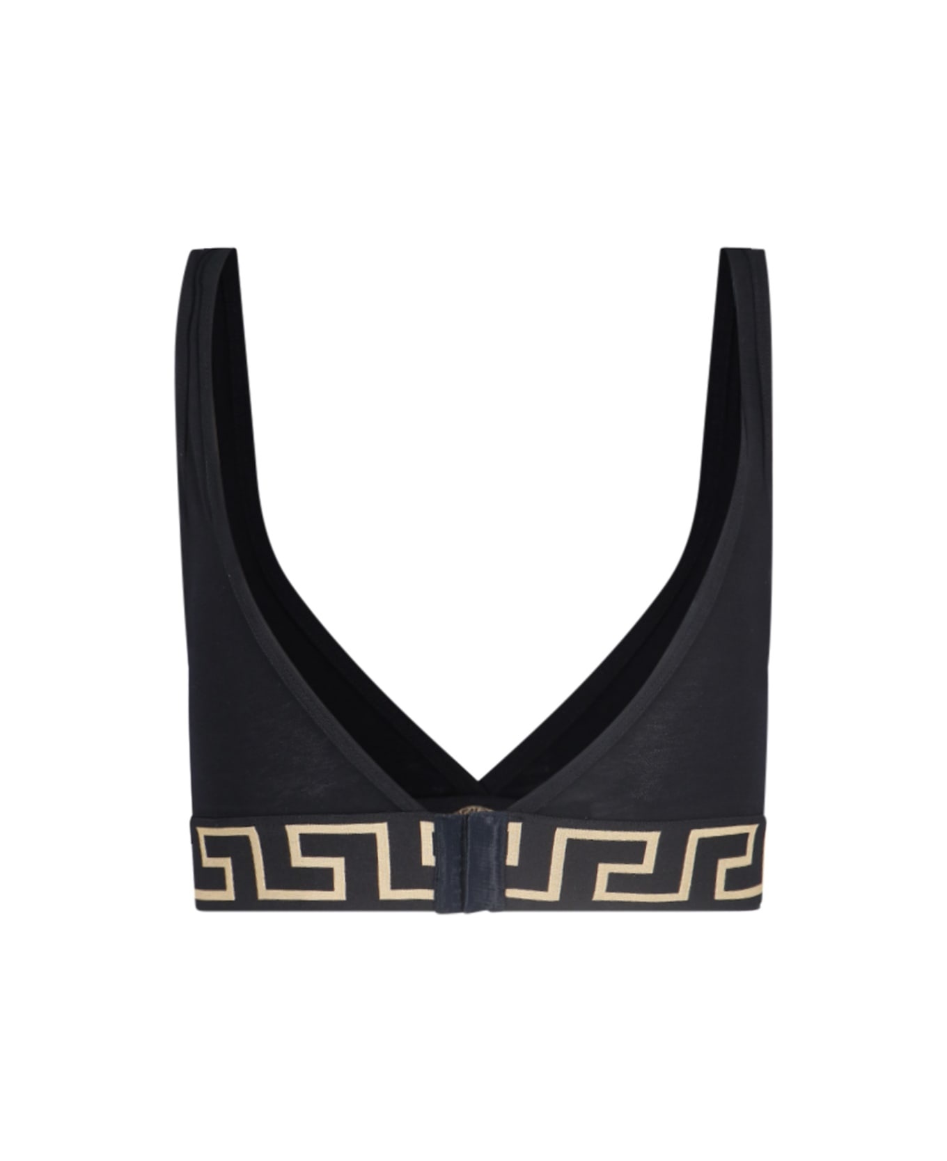 'greca' Print Triangle Bralette - 2