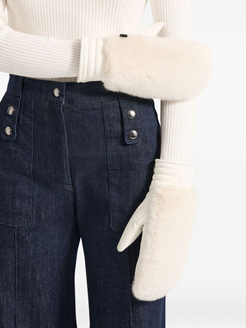 faux-fur ski gloves 5