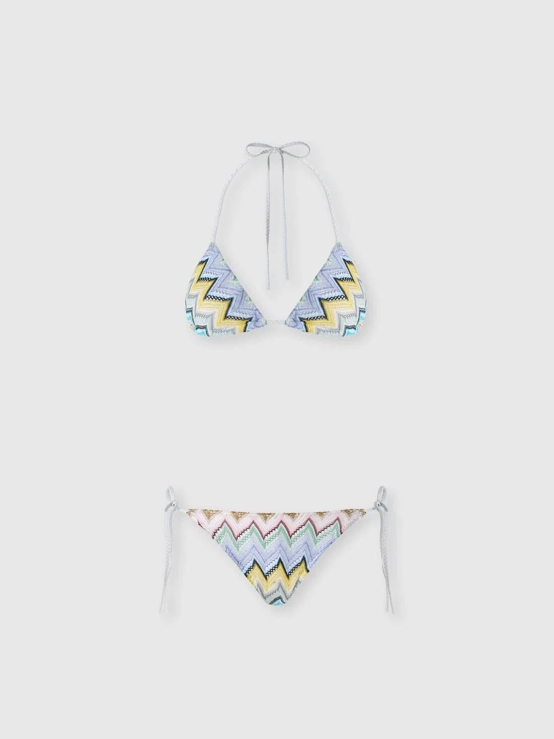 Classic viscose lamé bikini - 1