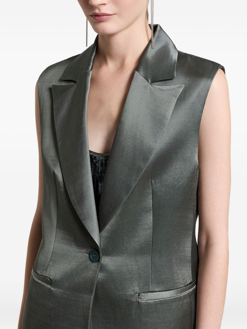 shawl collar pocket waistcoat 4