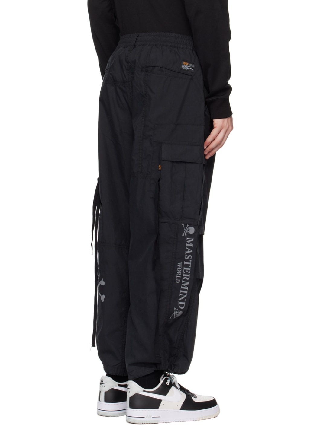 Black Alpha Industries Edition Cargo Pants - 3