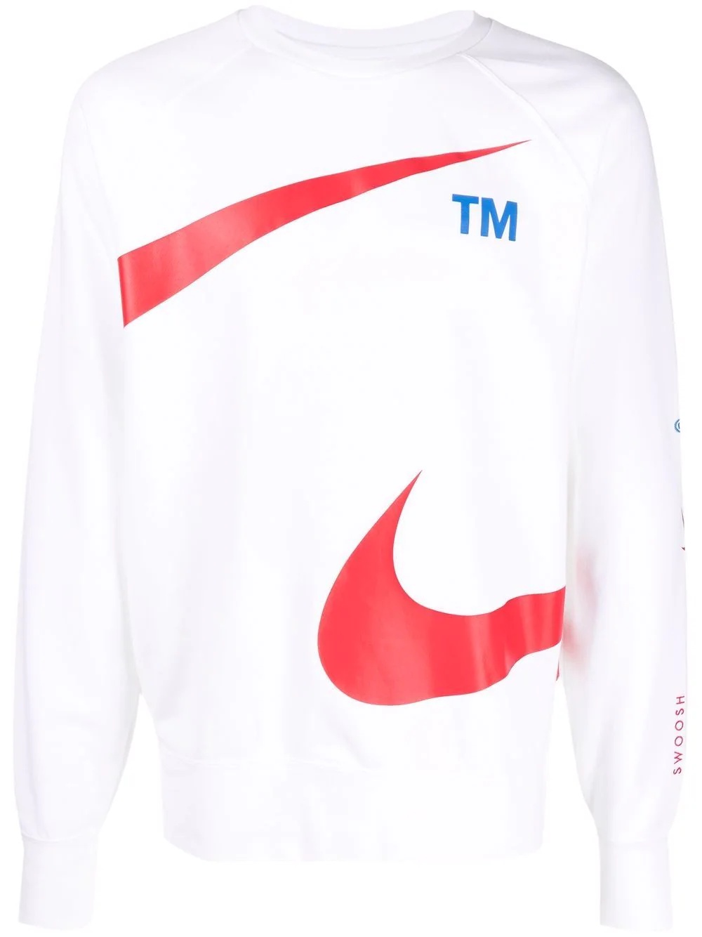 logo print sweatshirt - 1