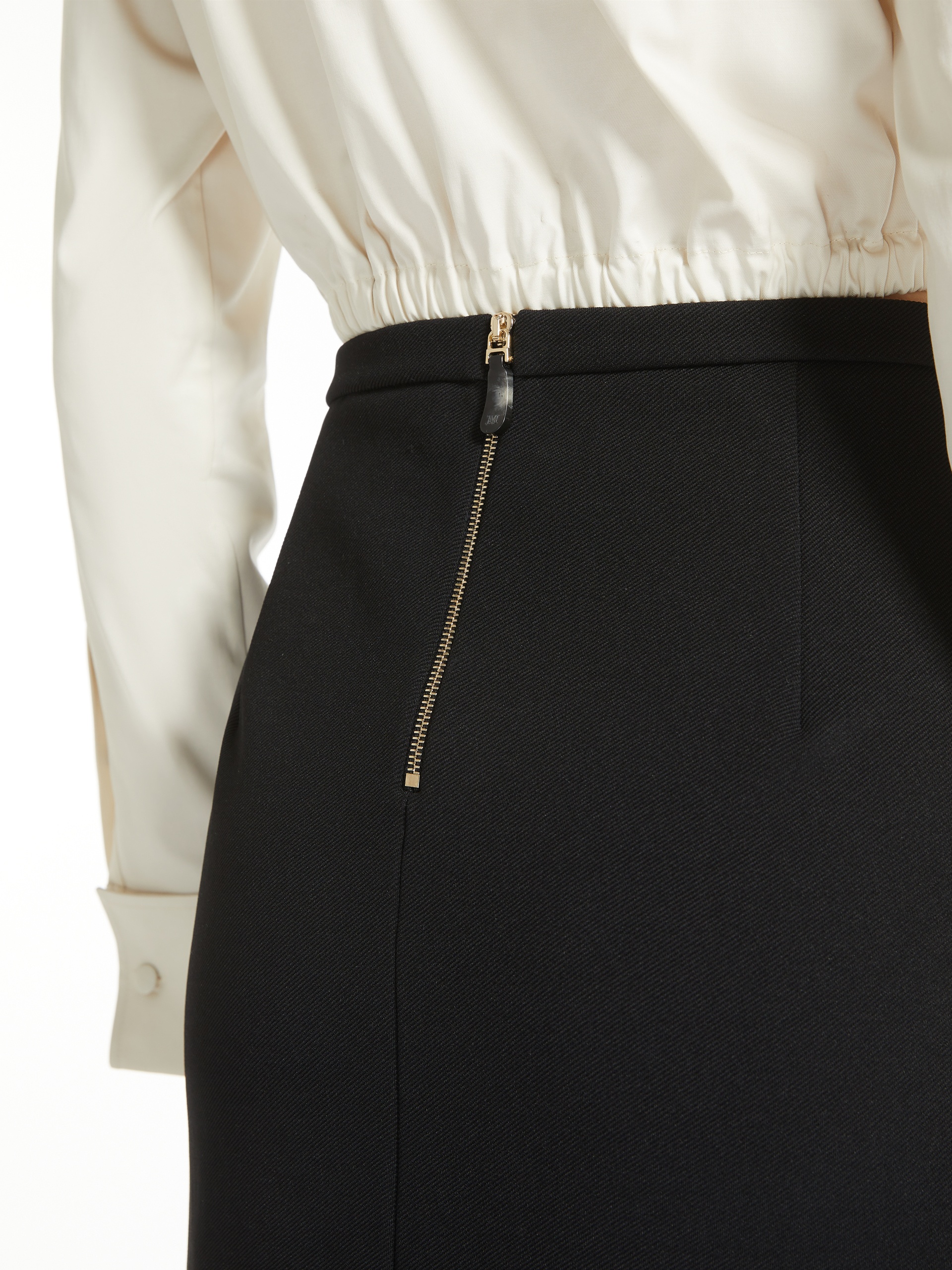 FELICE Stretch jersey skirt - 5