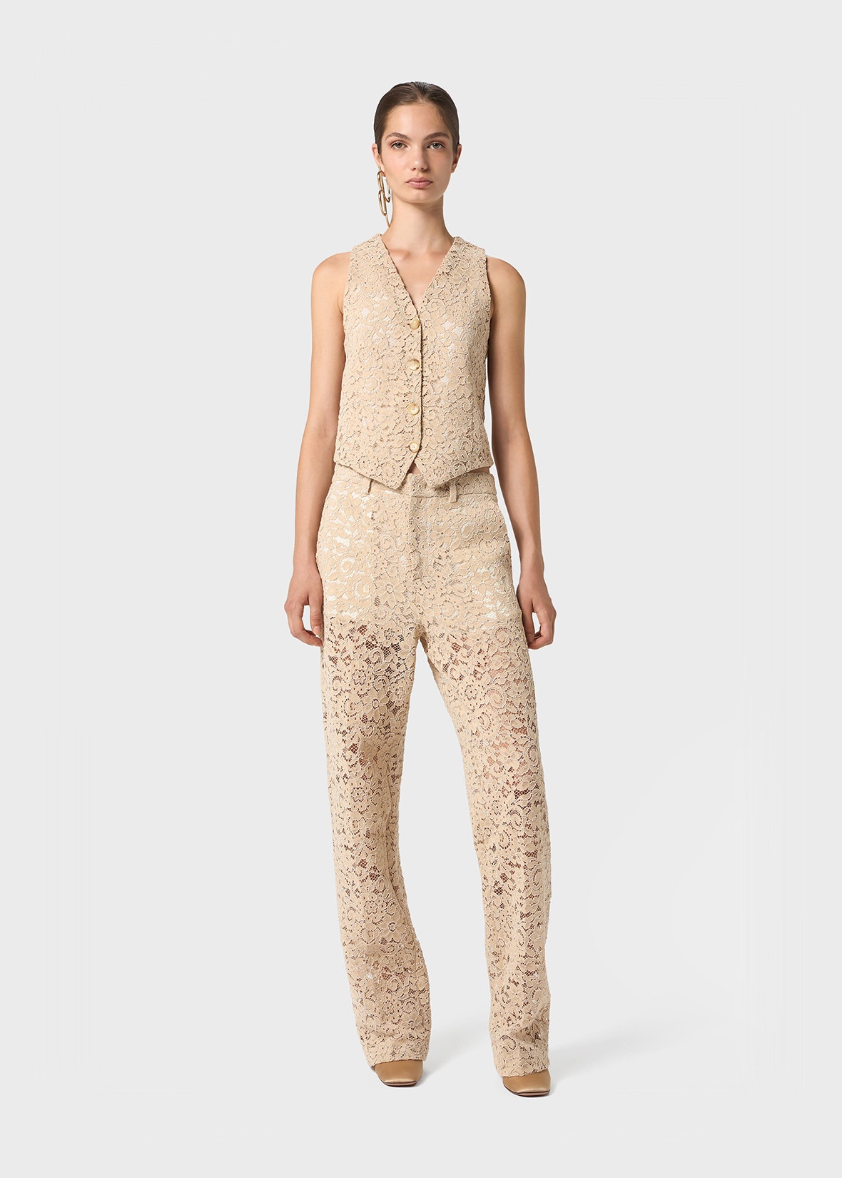 RÉBRODÉ LACE VEST - 2