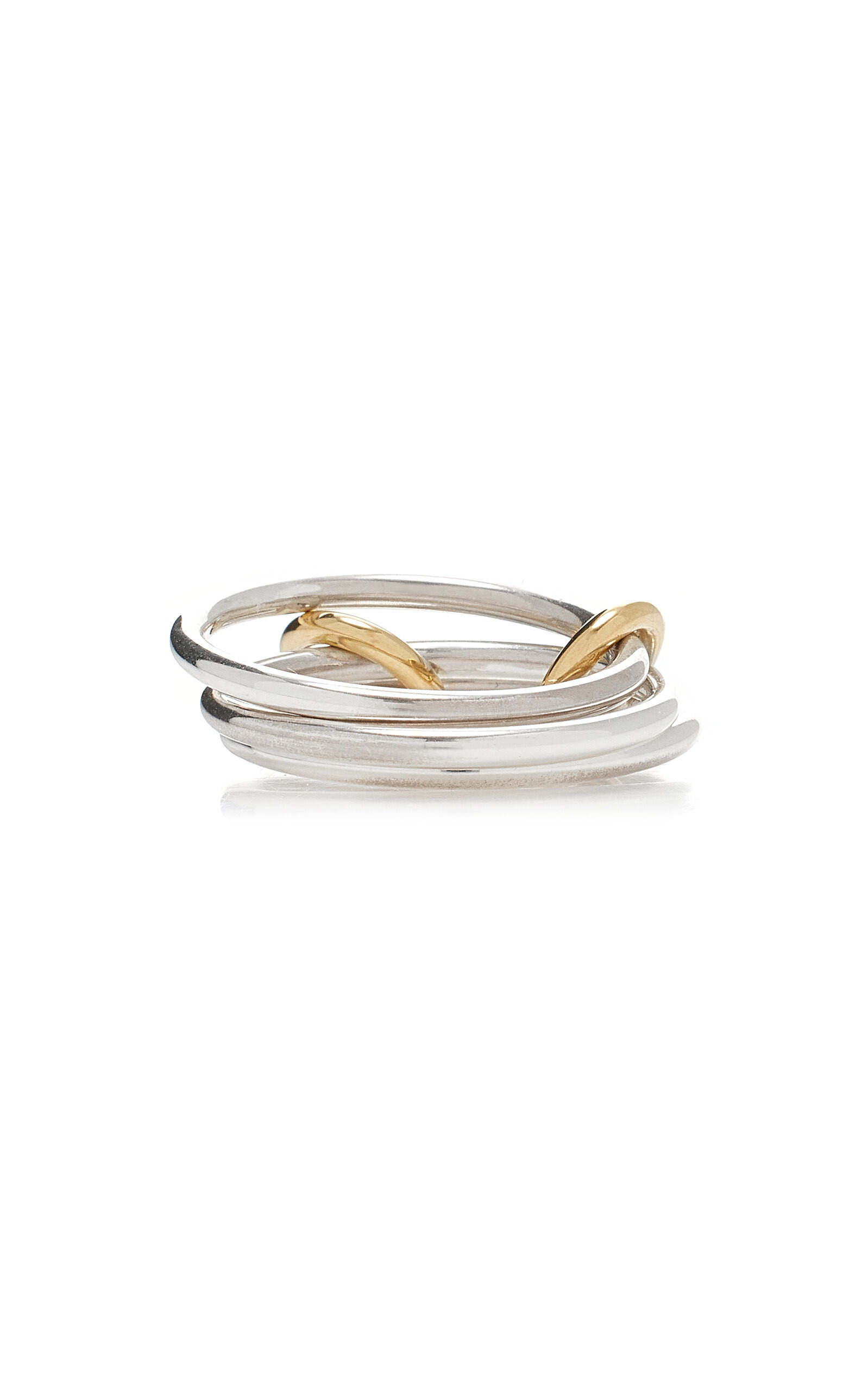 Solarium 18K Yellow Gold, Sterling Siver Ring multi - 3