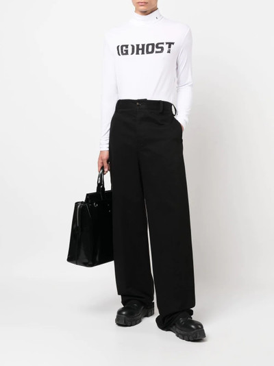 Raf Simons graphic-print high-neck sweatshirt outlook