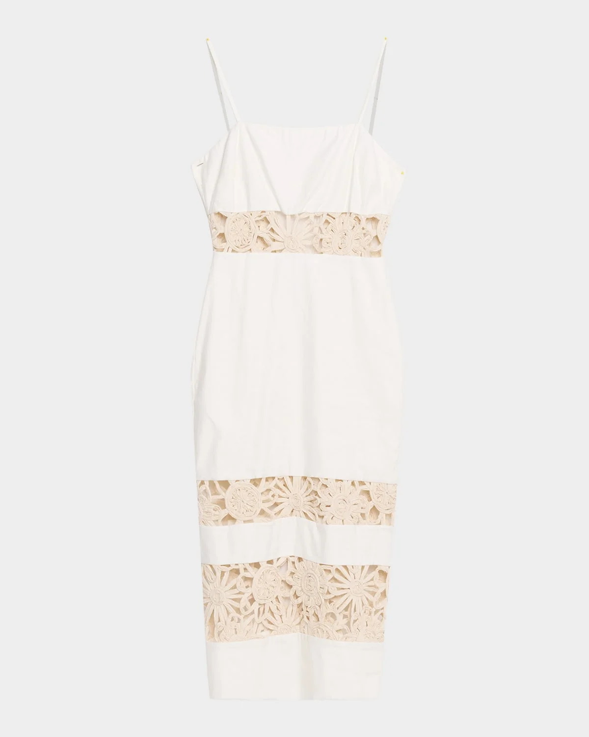 Aaliyah Floral Cutout Midi Dress - 1
