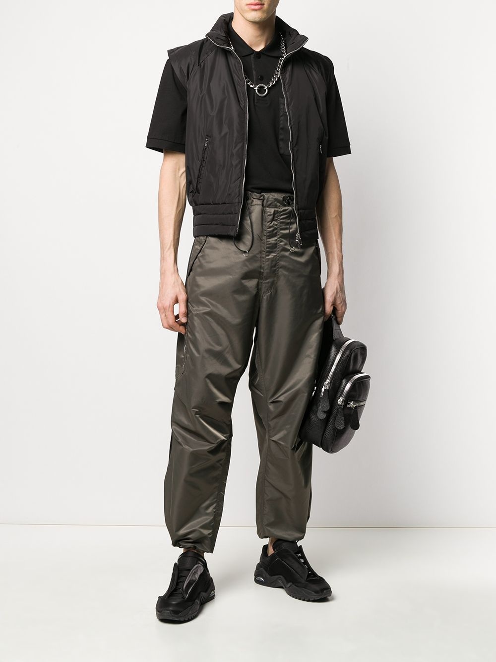 padded sleeveless jacket - 2
